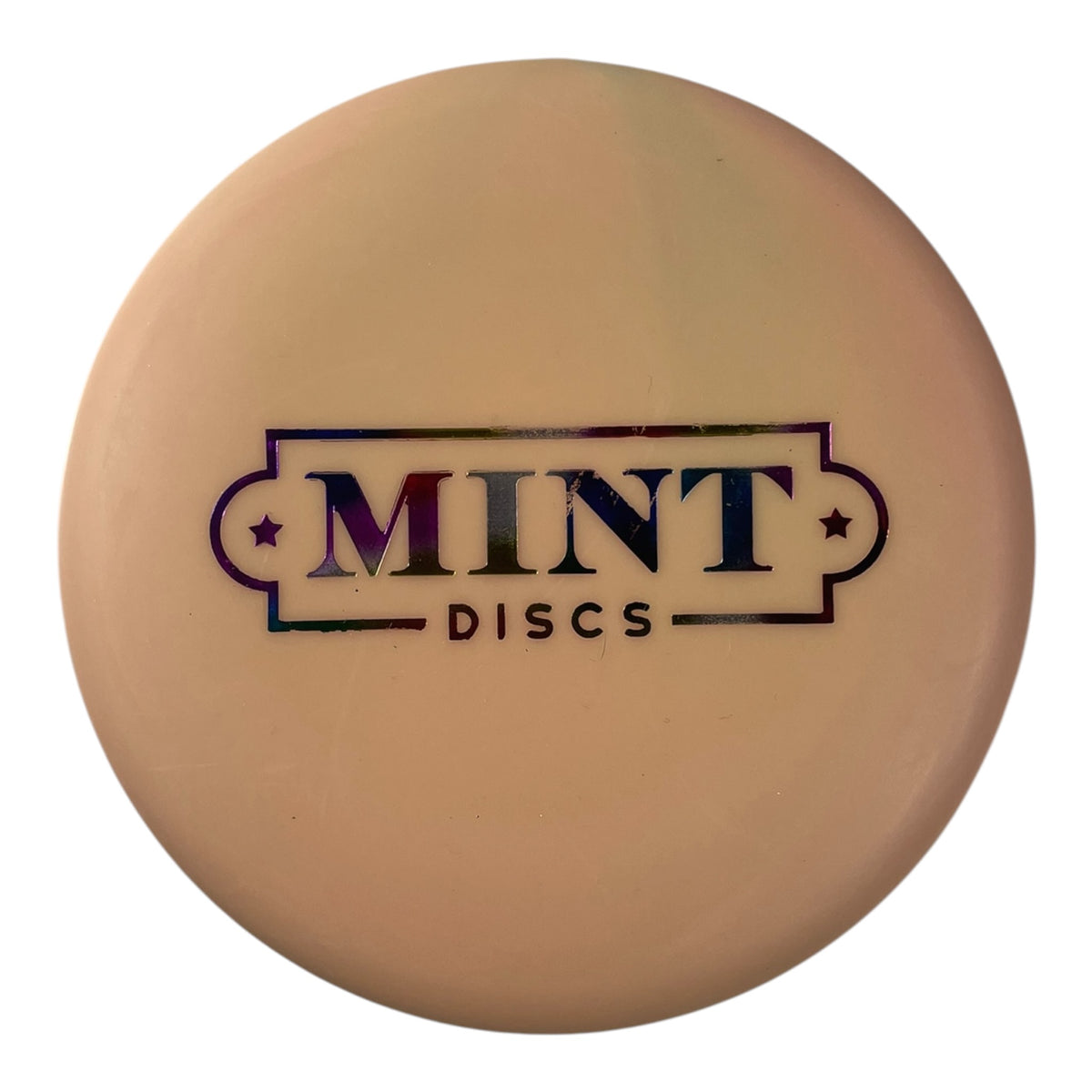 Mint Discs Mint Disc Mini Marker | Orange/Jellybean (Bar stamp) Disc Golf
