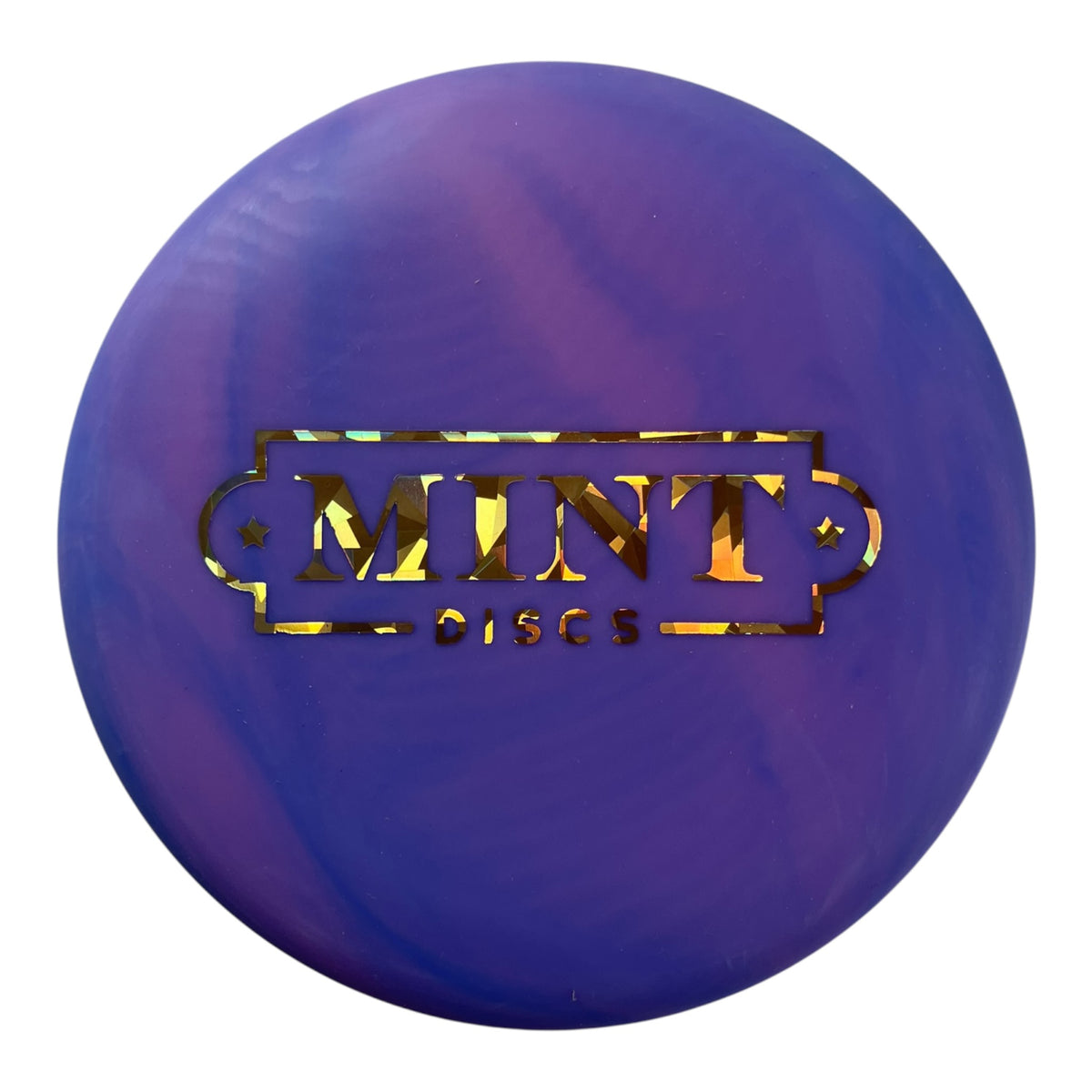 Mint Discs Mint Disc Mini Marker | Purple/Gold (Bar stamp) Disc Golf