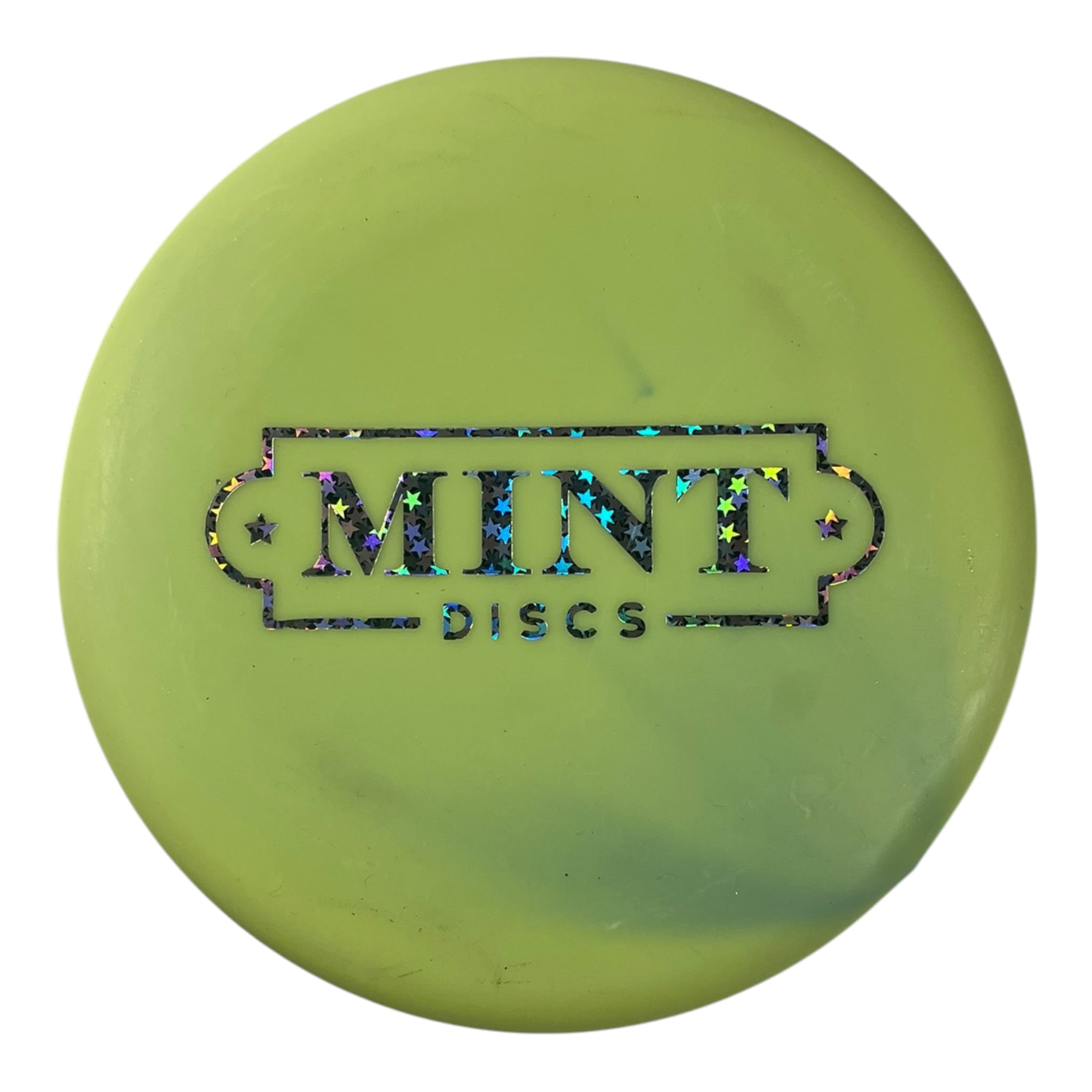 Mint Discs Mint Disc Mini Marker | Yellow/Stars (Bar stamp) Disc Golf