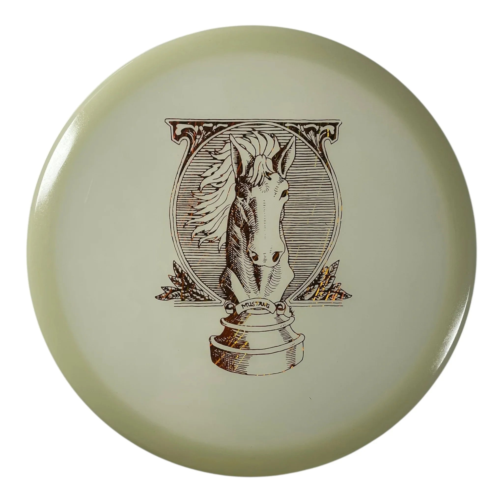 Mint Discs Mustang | Nocturnal Flex | Glow/Orange 176g Disc Golf