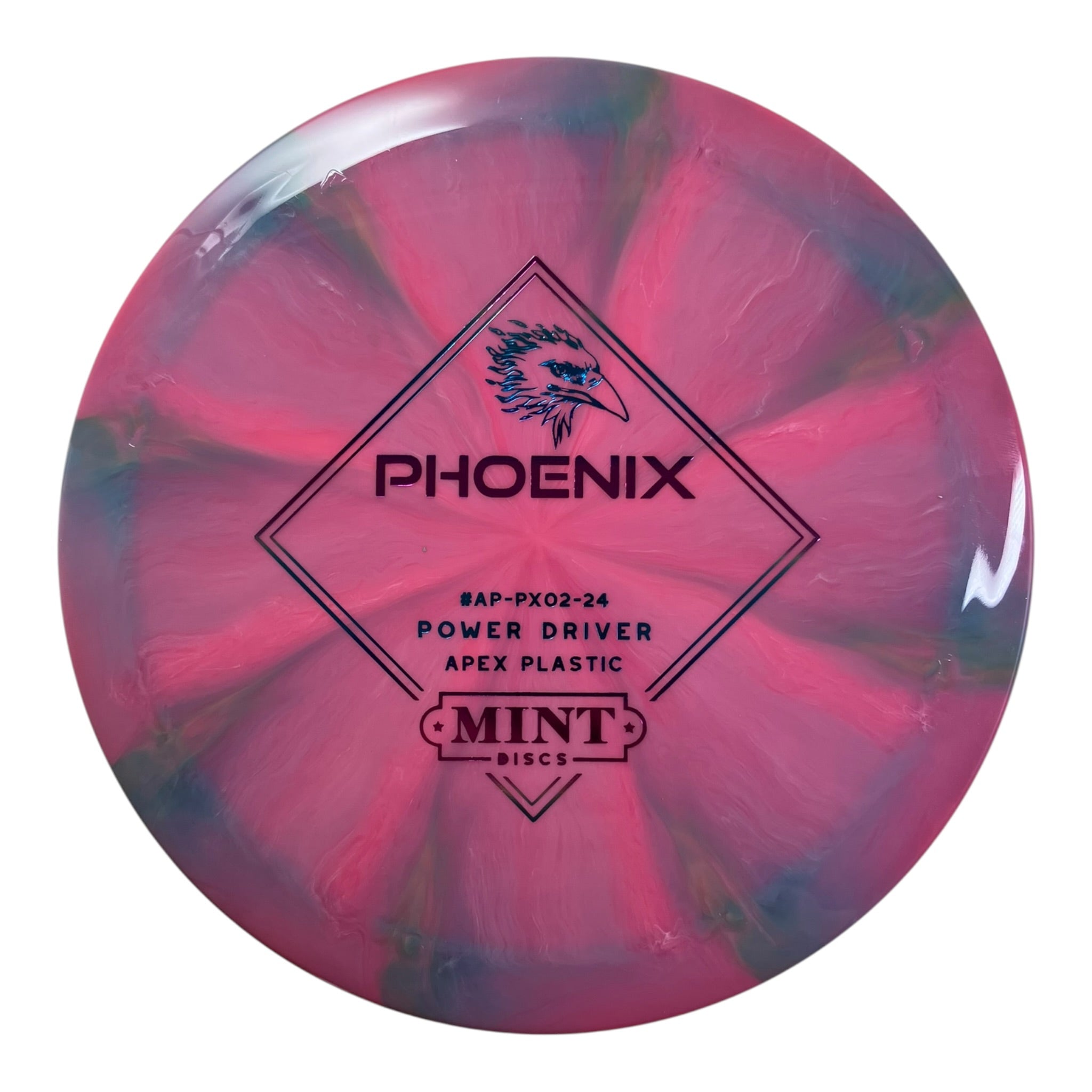 Mint Discs Phoenix | Apex Swirl | Pink/Sunset 167g Disc Golf