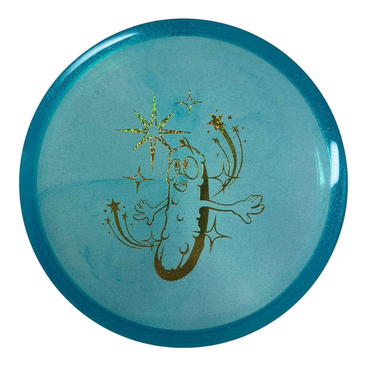 Mint Discs Pickle | Eternal Mega Soft | Blue/Gold 174g Disc Golf