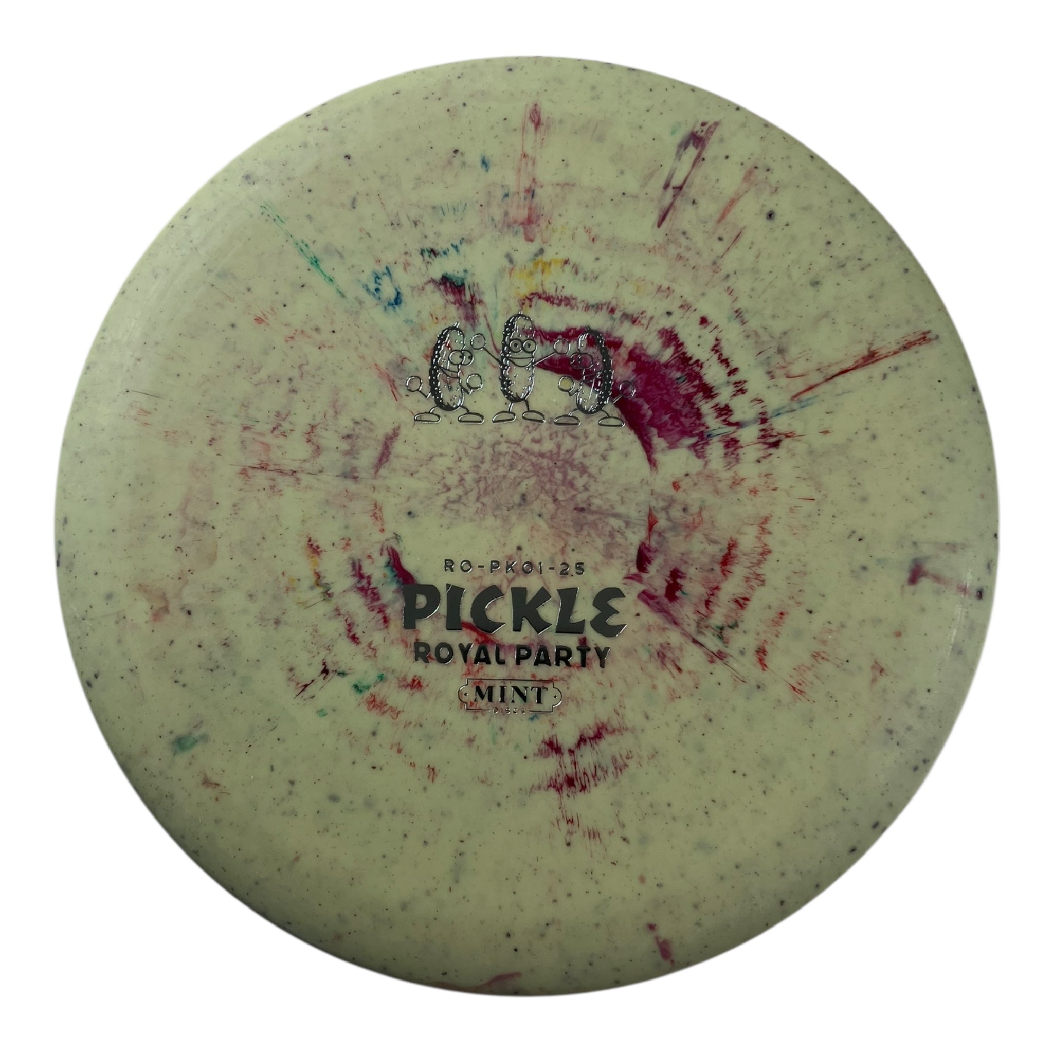 Mint Discs Pickle | Royal Medium Party | Yellow/Silver 174g Disc Golf