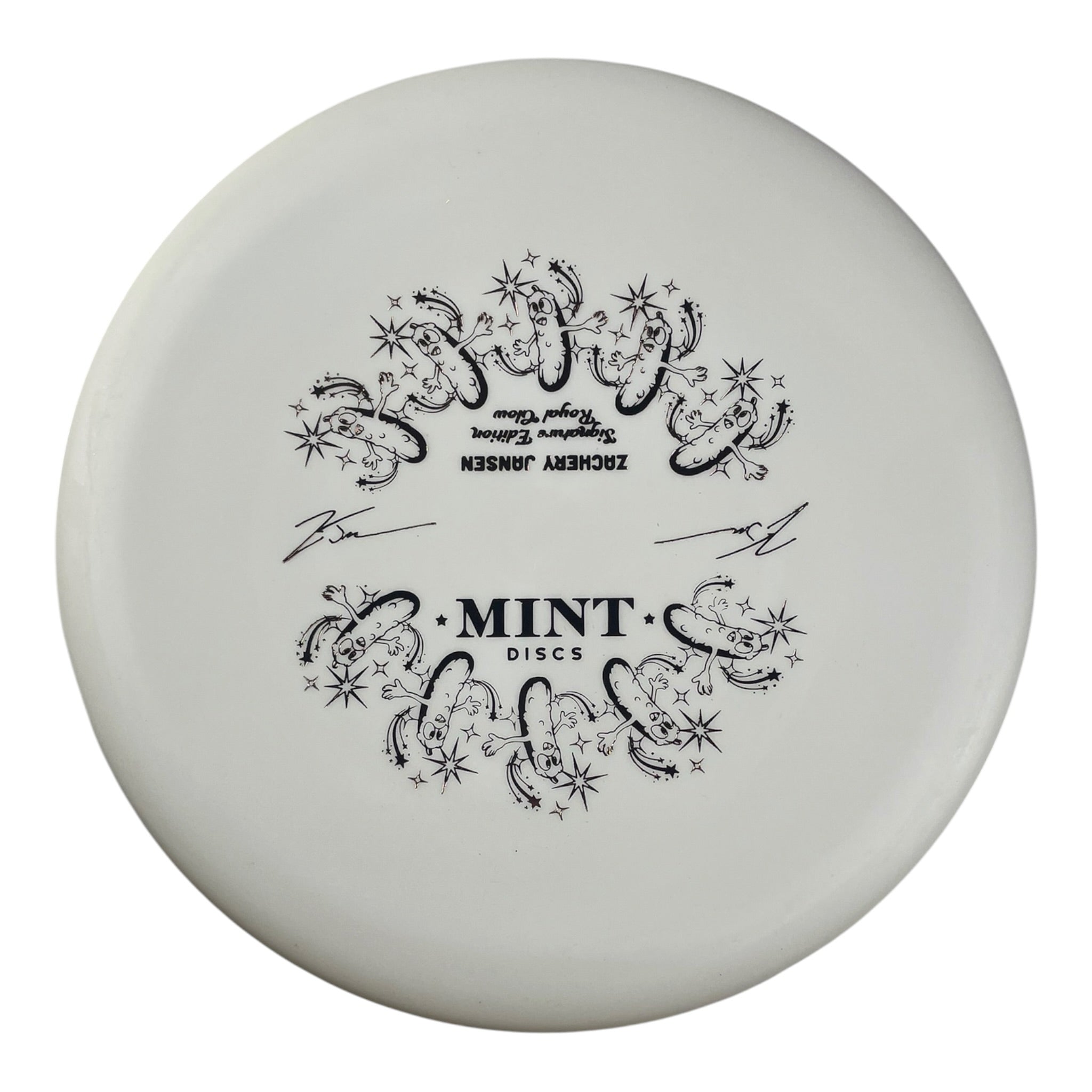 Mint Discs Pickle | Royal Nocturnal Glow Medium | White/Bronze 172g (Zachary Jansen) Disc Golf