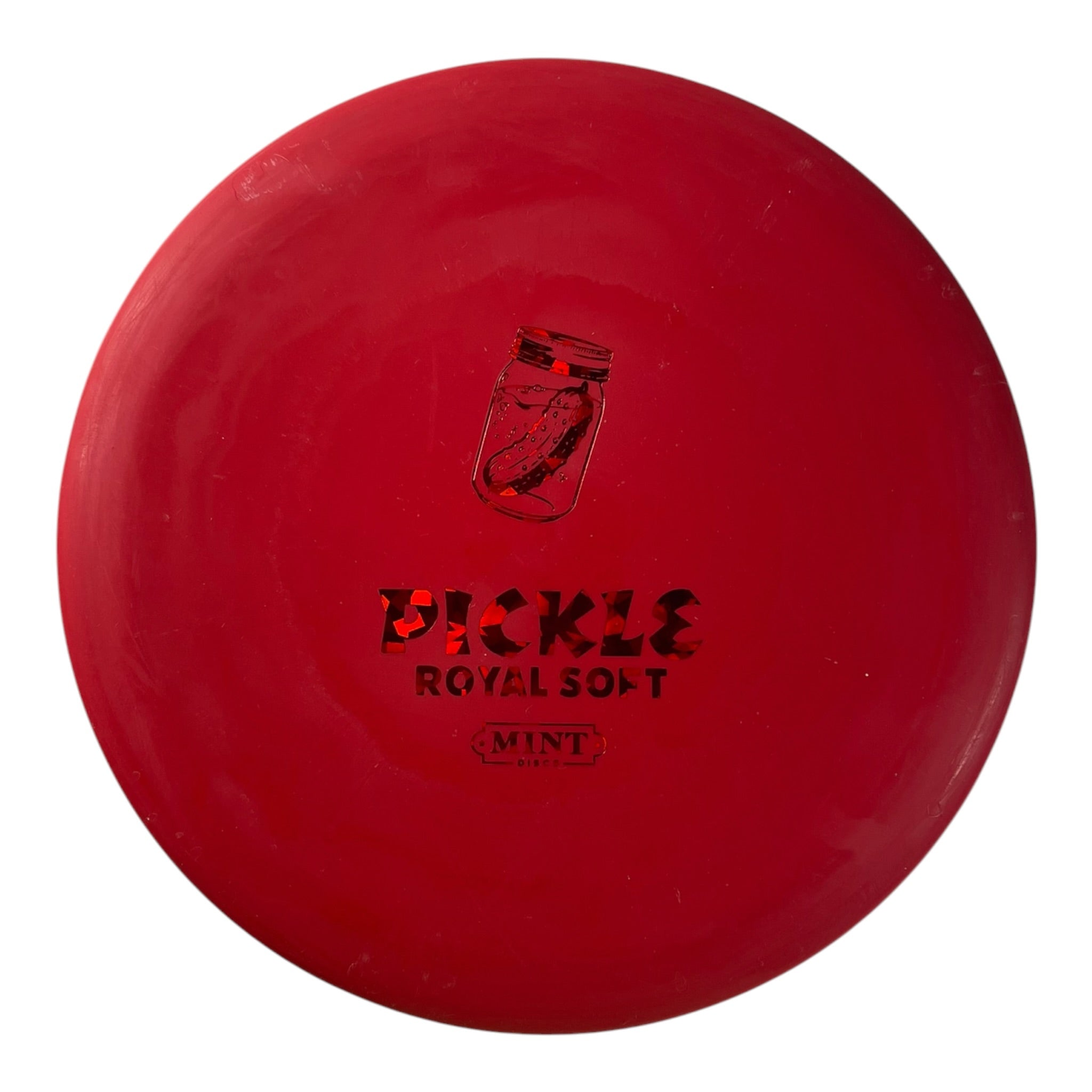 Mint Discs Pickle | Royal Soft | Red/Red 173-174g Disc Golf