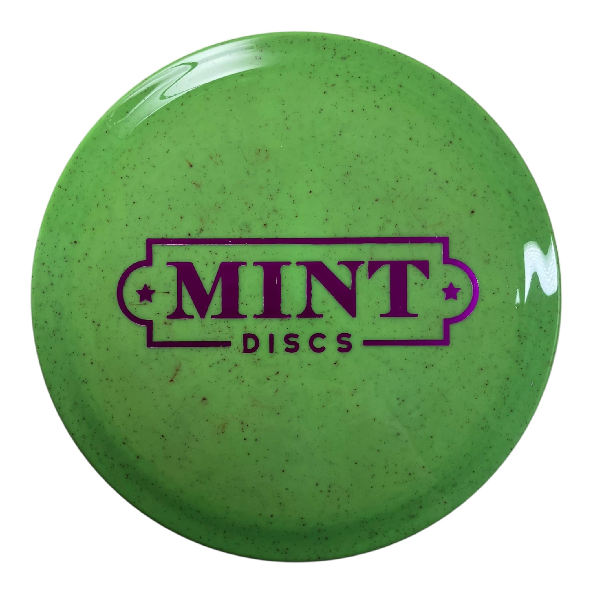 Mint Discs Pizza | Recycled | Green/Purple 172g Disc Golf