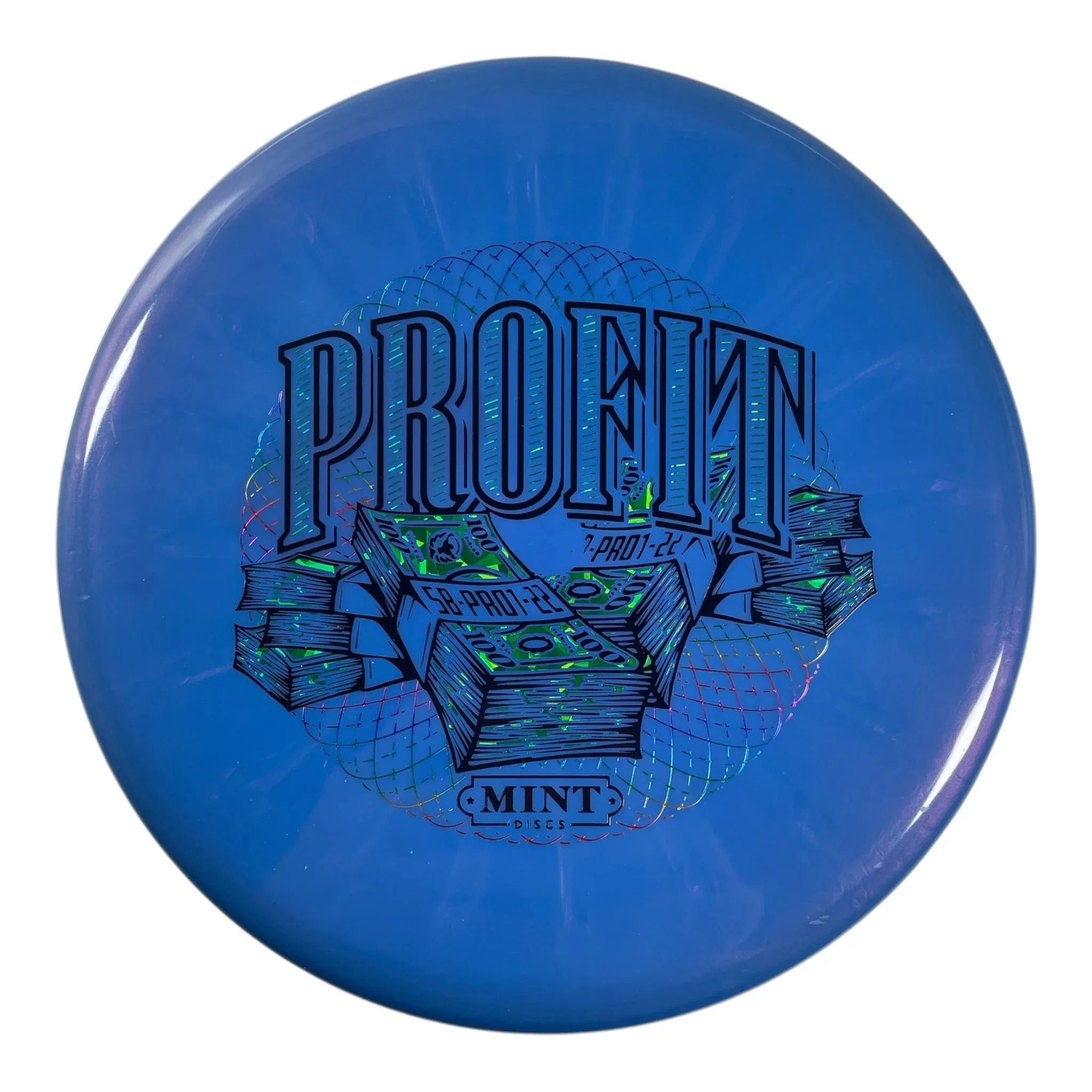 Mint Discs Profit | Sublime | Blue/Rainbow 172 - 173g Disc Golf