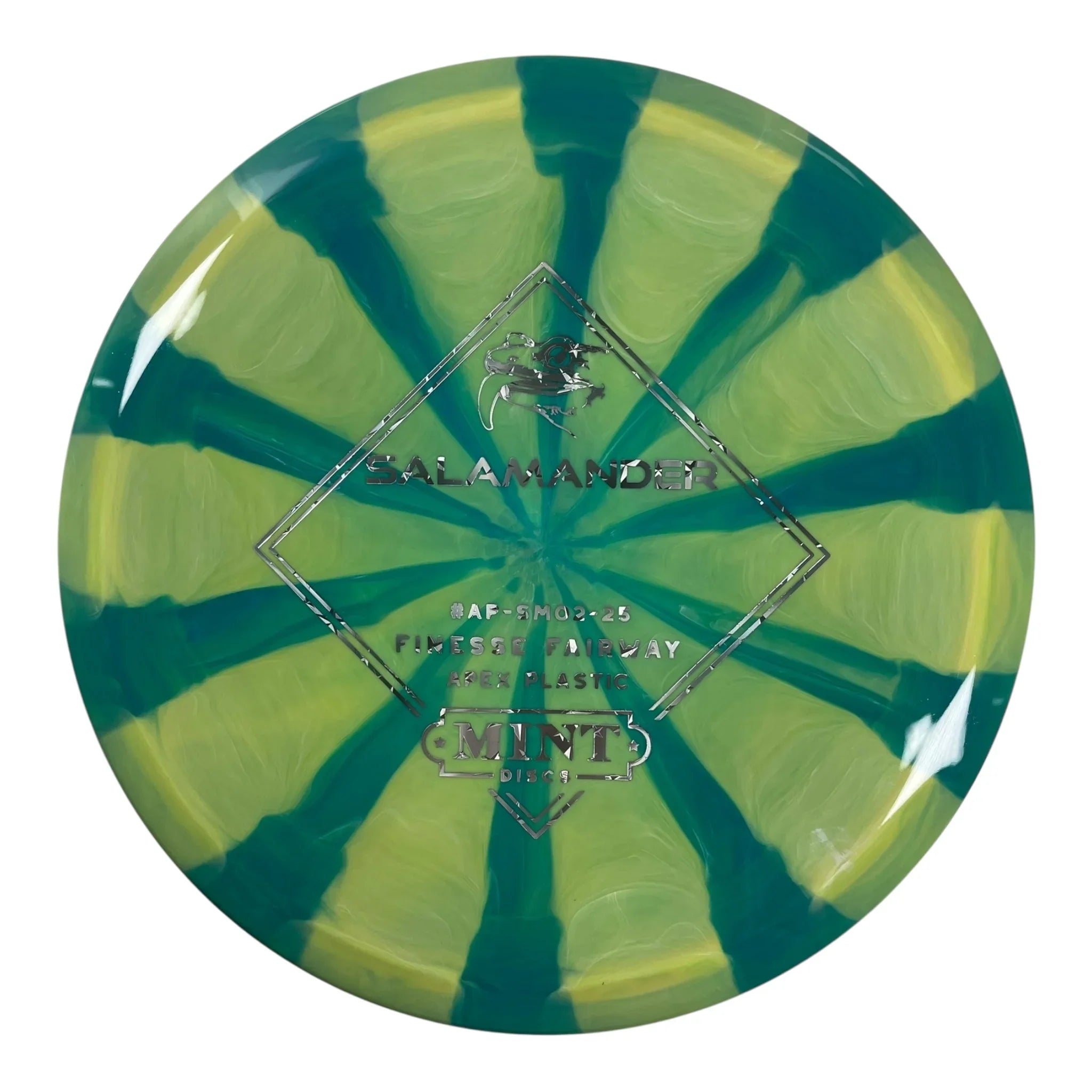 Mint Discs Salamander | Apex Swirl | Blue/Green/Silver 169g Disc Golf
