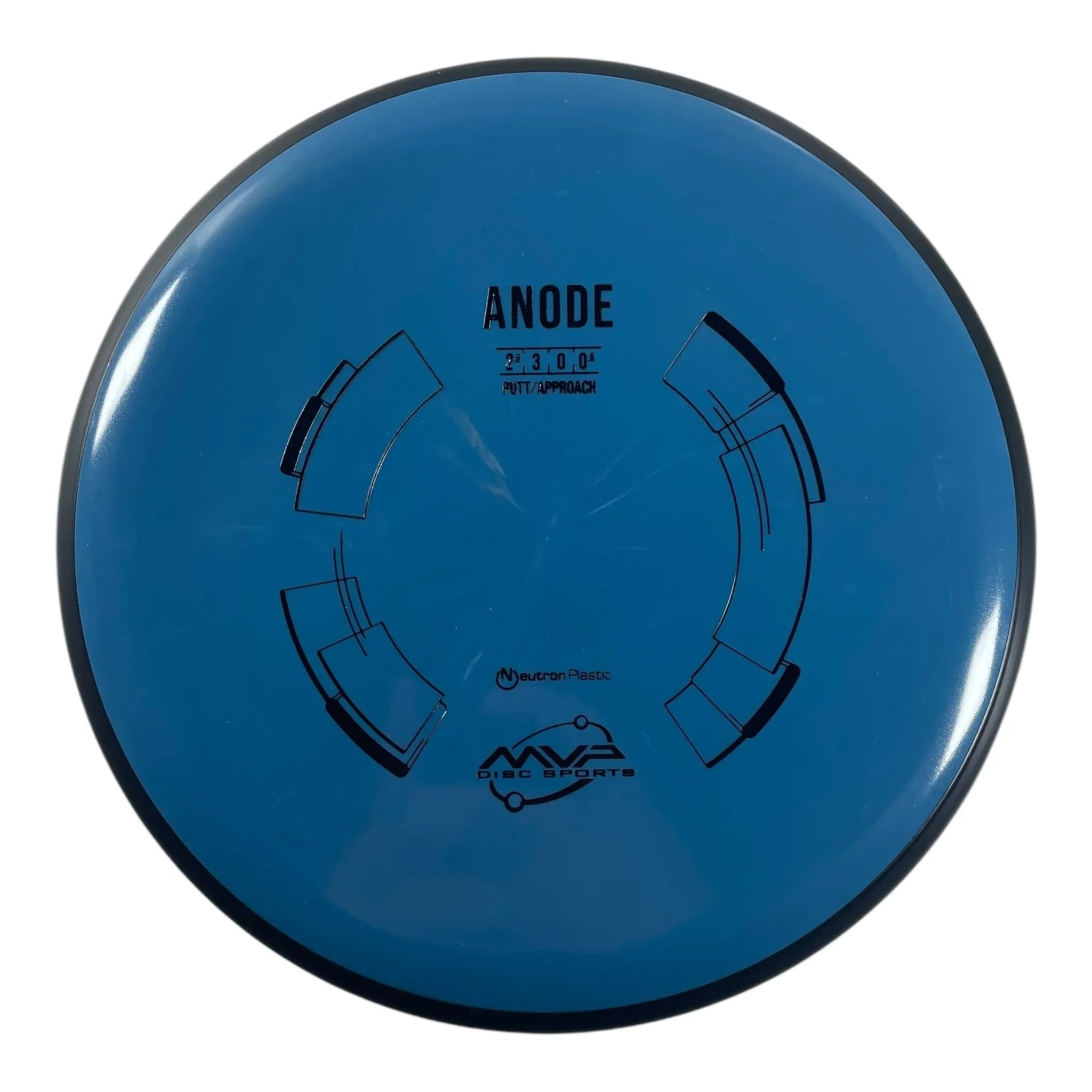 MVP Disc Sports Anode | Neutron | Blue/Black 173g Disc Golf
