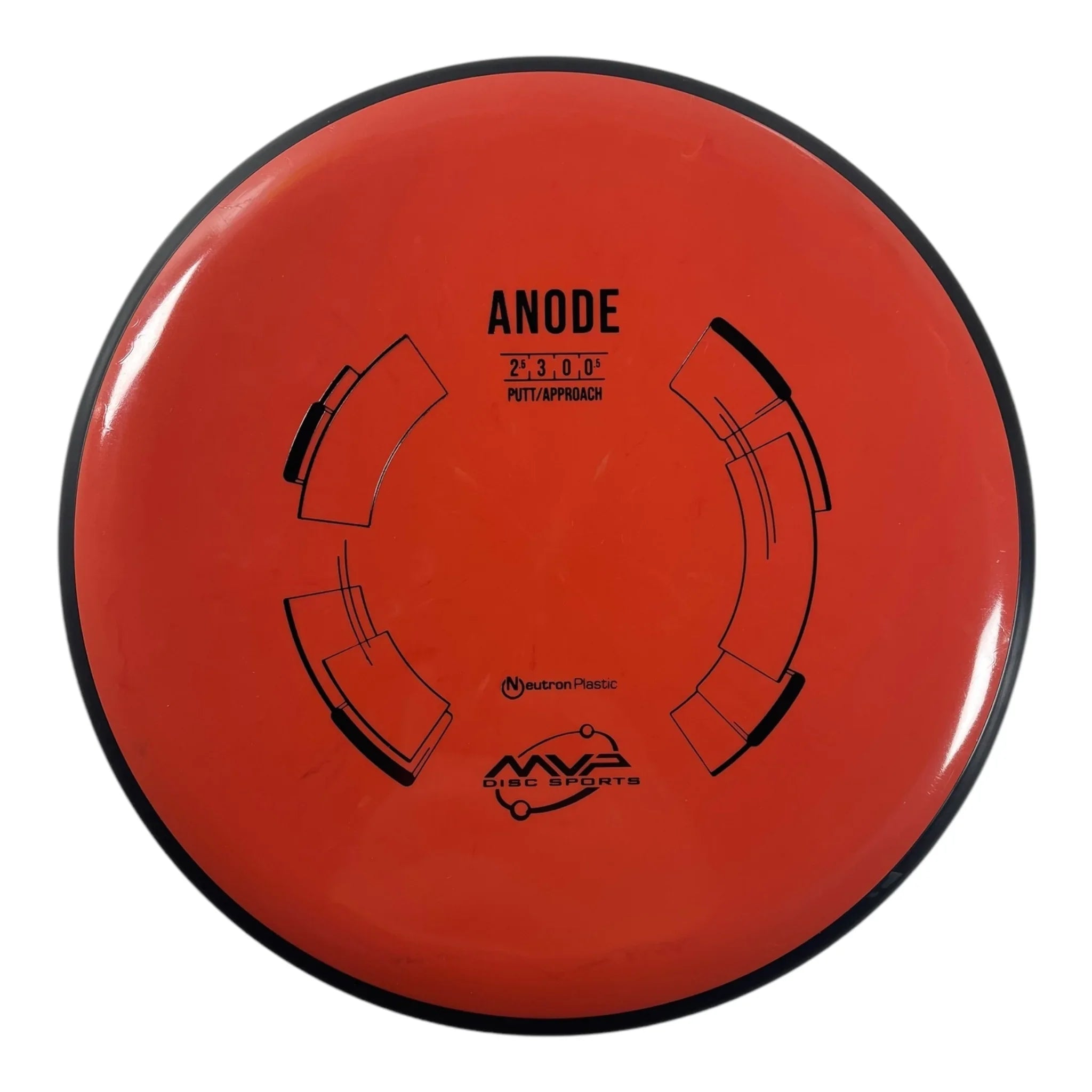 MVP Disc Sports Anode | Neutron | Orange/Black 168g Disc Golf