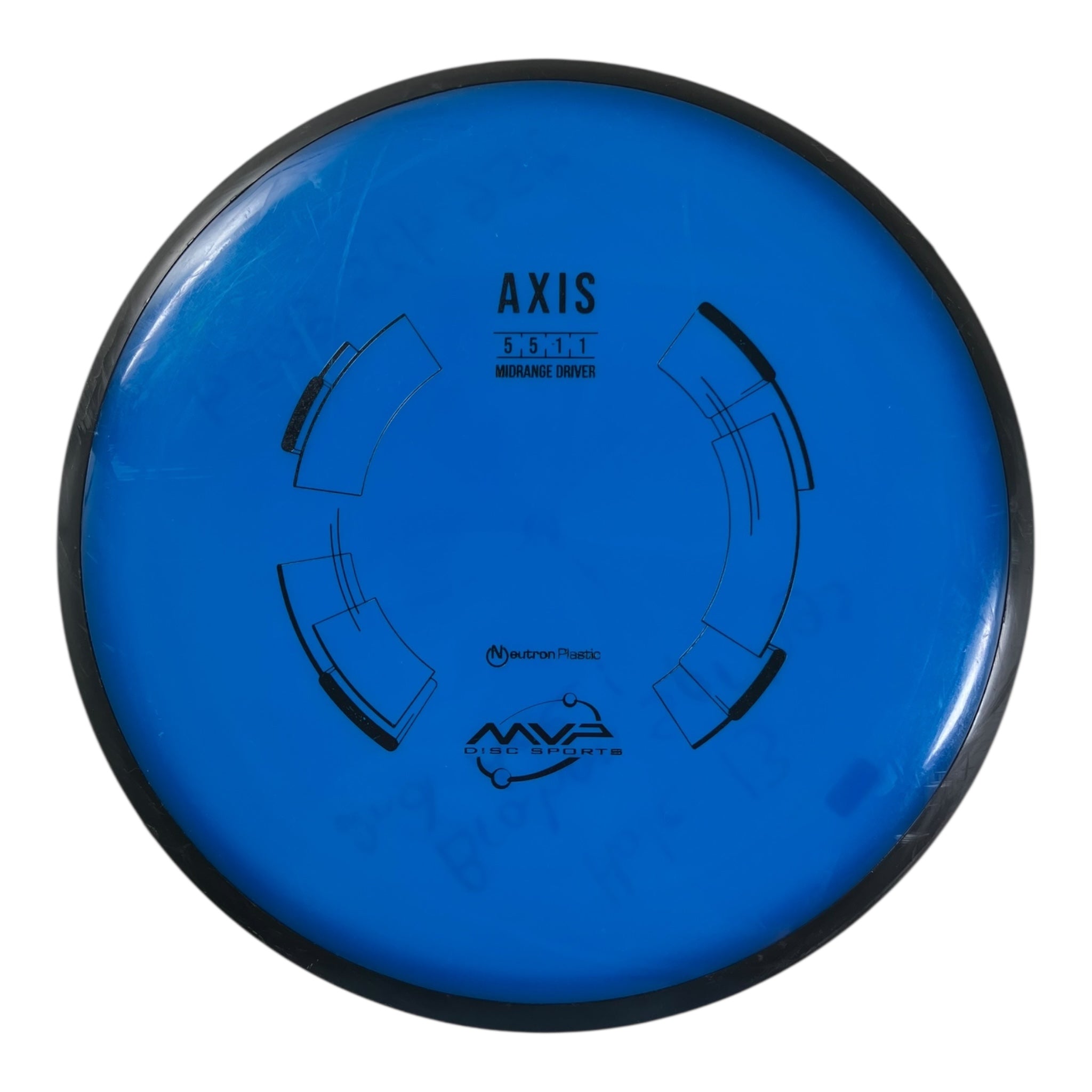 MVP Disc Sports Axis - Used Good | Neutron | Blue/Black 175g (OOP) Disc Golf