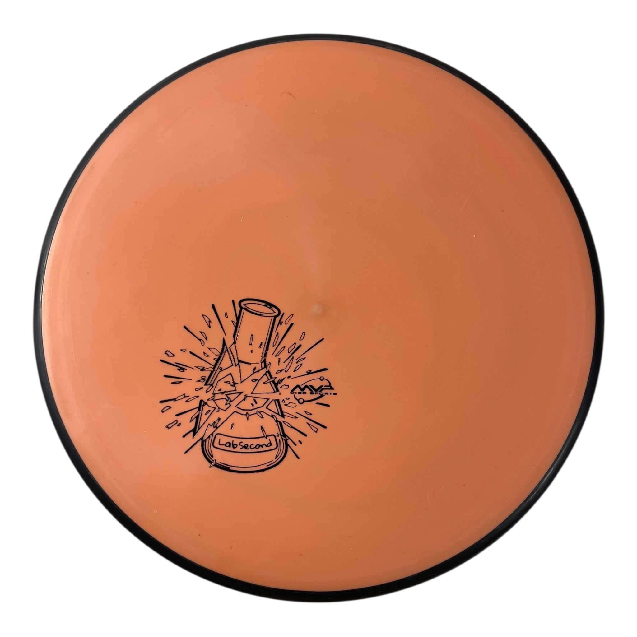 MVP Disc Sports Entropy - Lab Second | Electron Soft | Orange/Black 165g Disc Golf