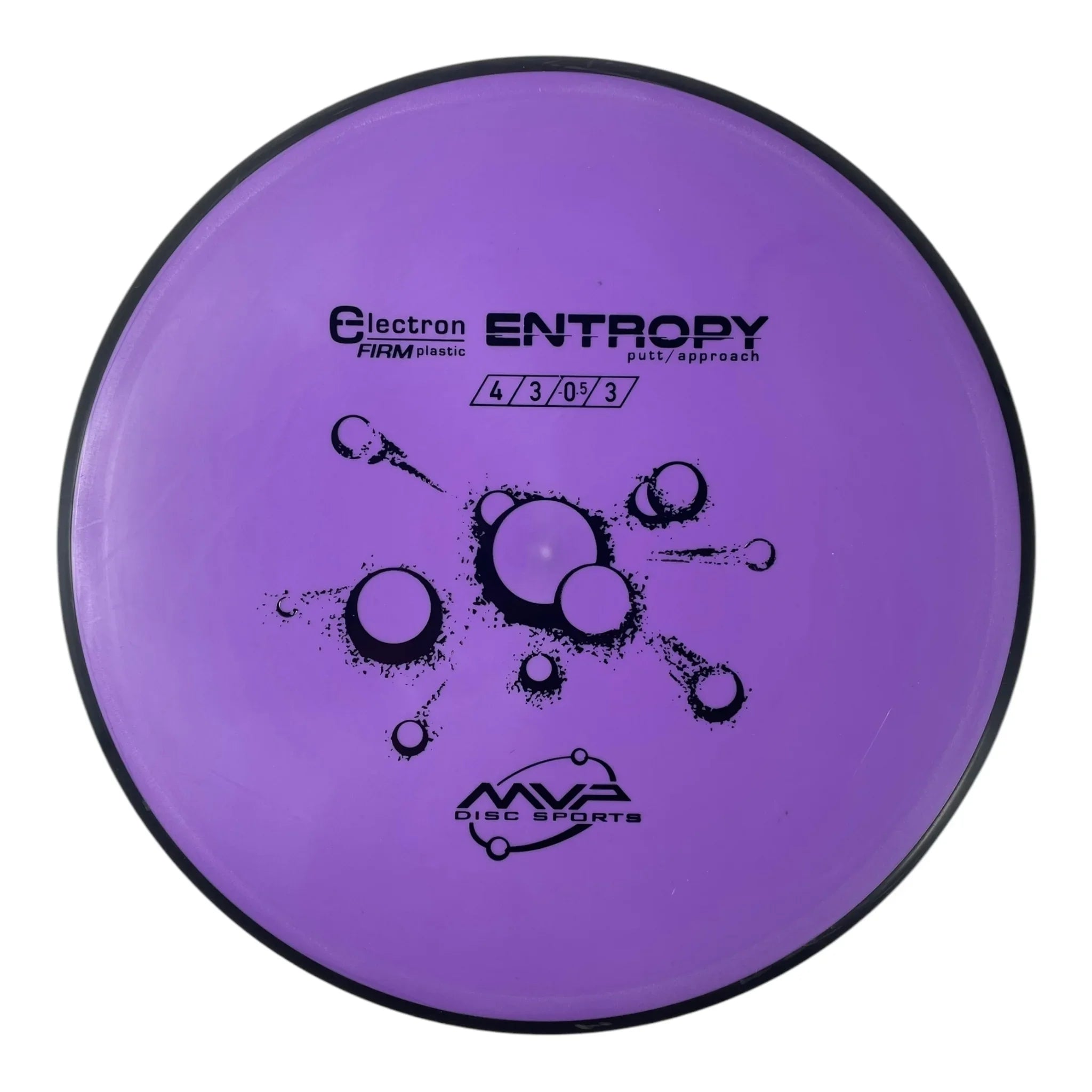 MVP Disc Sports Entropy | Electron Firm | Purple/Black 174g Disc Golf