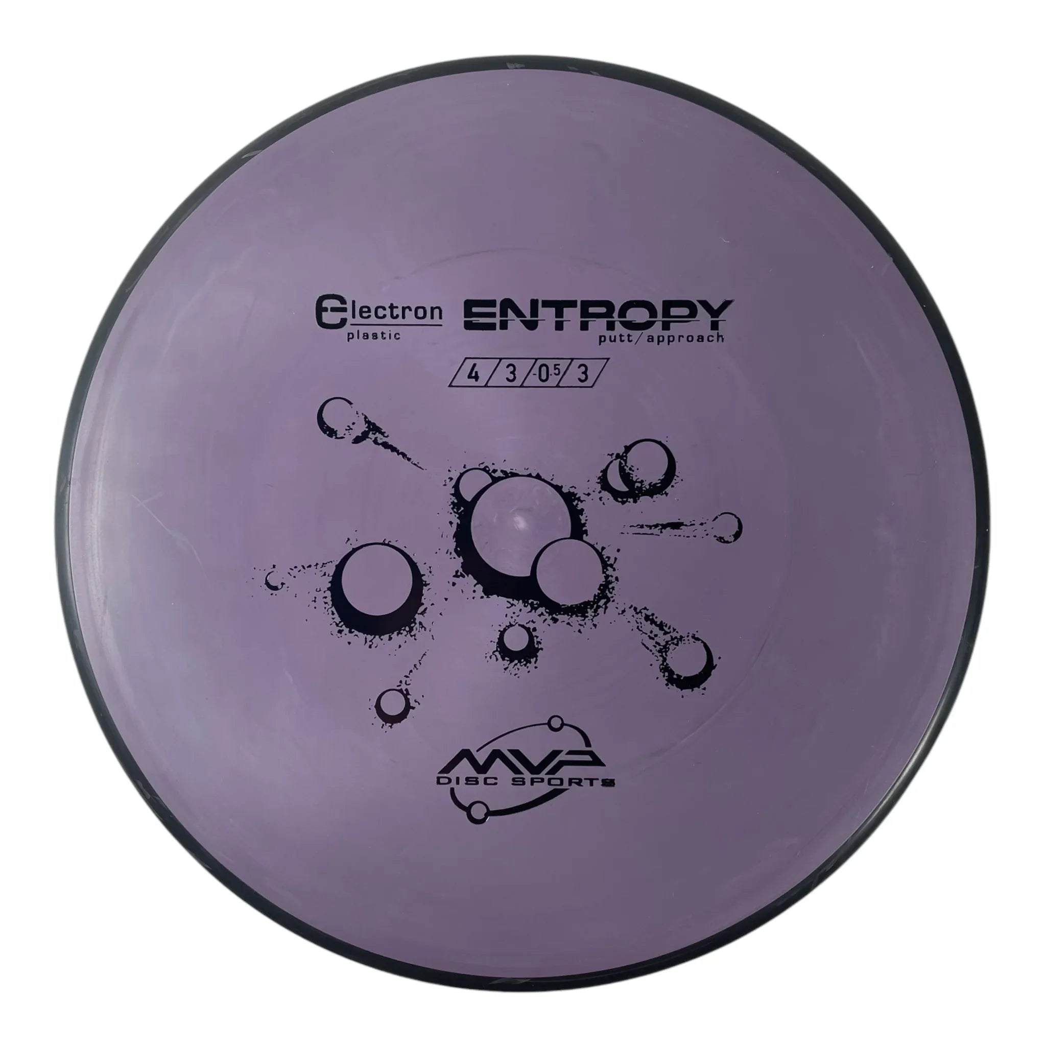 MVP Disc Sports Entropy | Electron | Purple/Black 174g Disc Golf