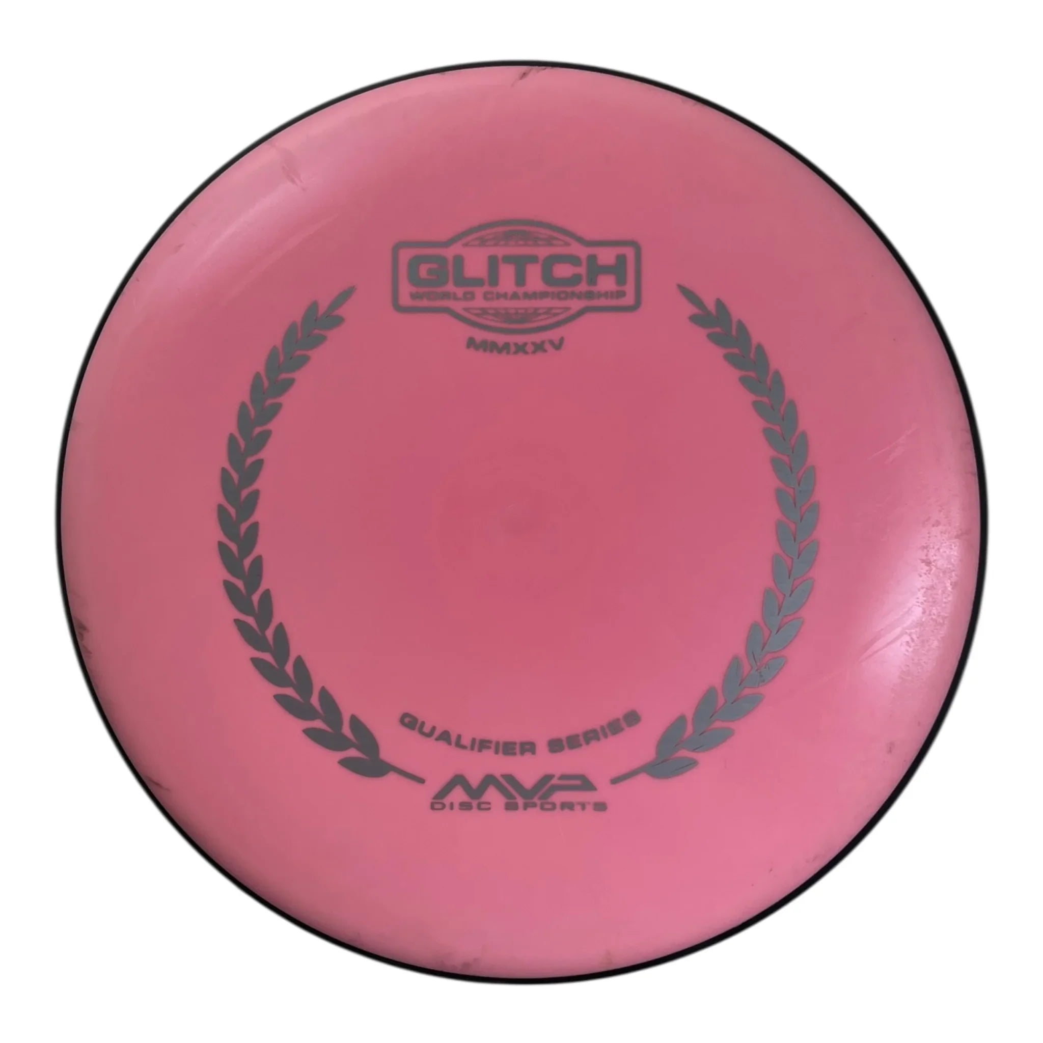 MVP Disc Sports Glitch - Used Fair | Fission | Pink/Black 147g (GWCQ 2025) Disc Golf