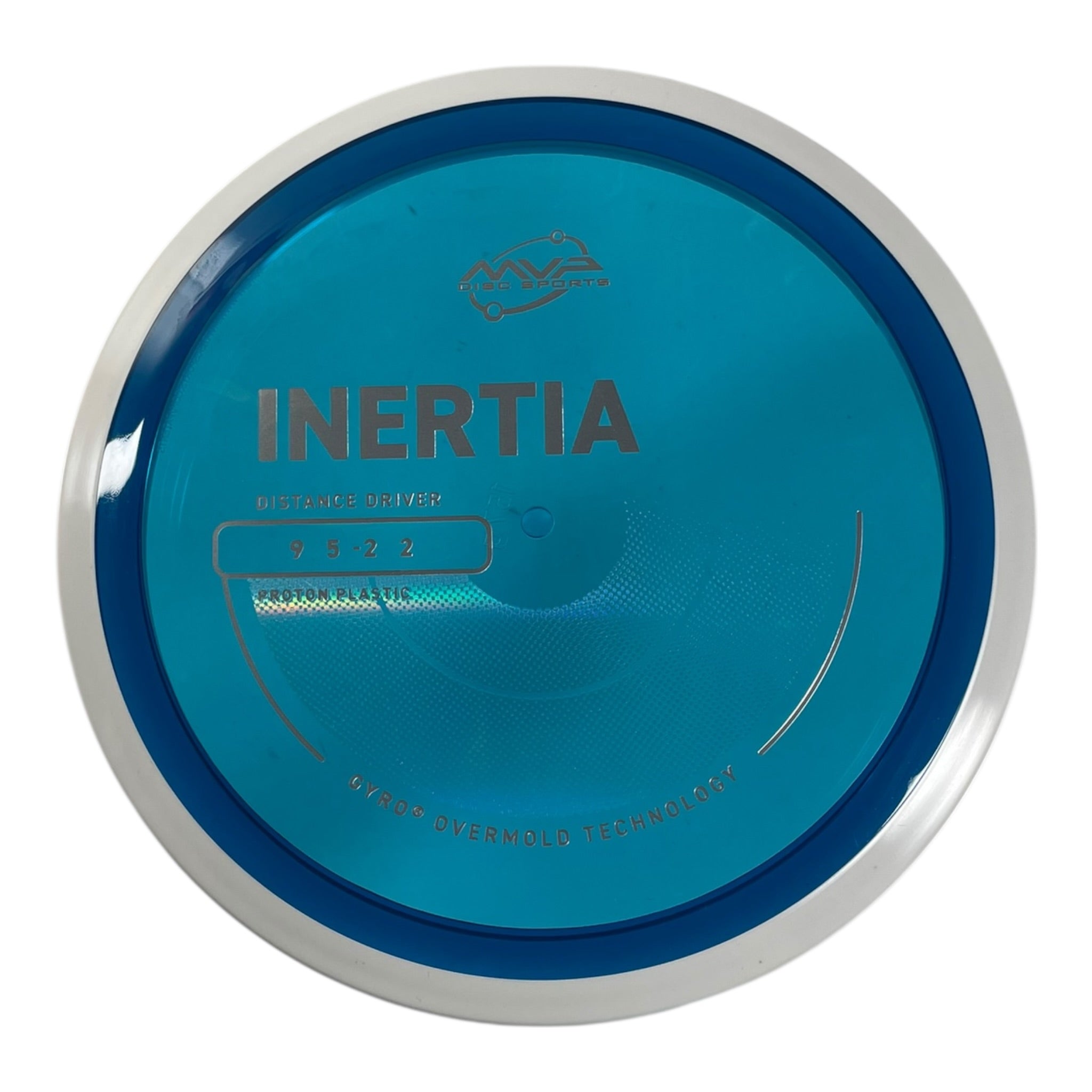 MVP Disc Sports Inertia | Proton | Blue/White 157g (Project Lab Coat) Disc Golf
