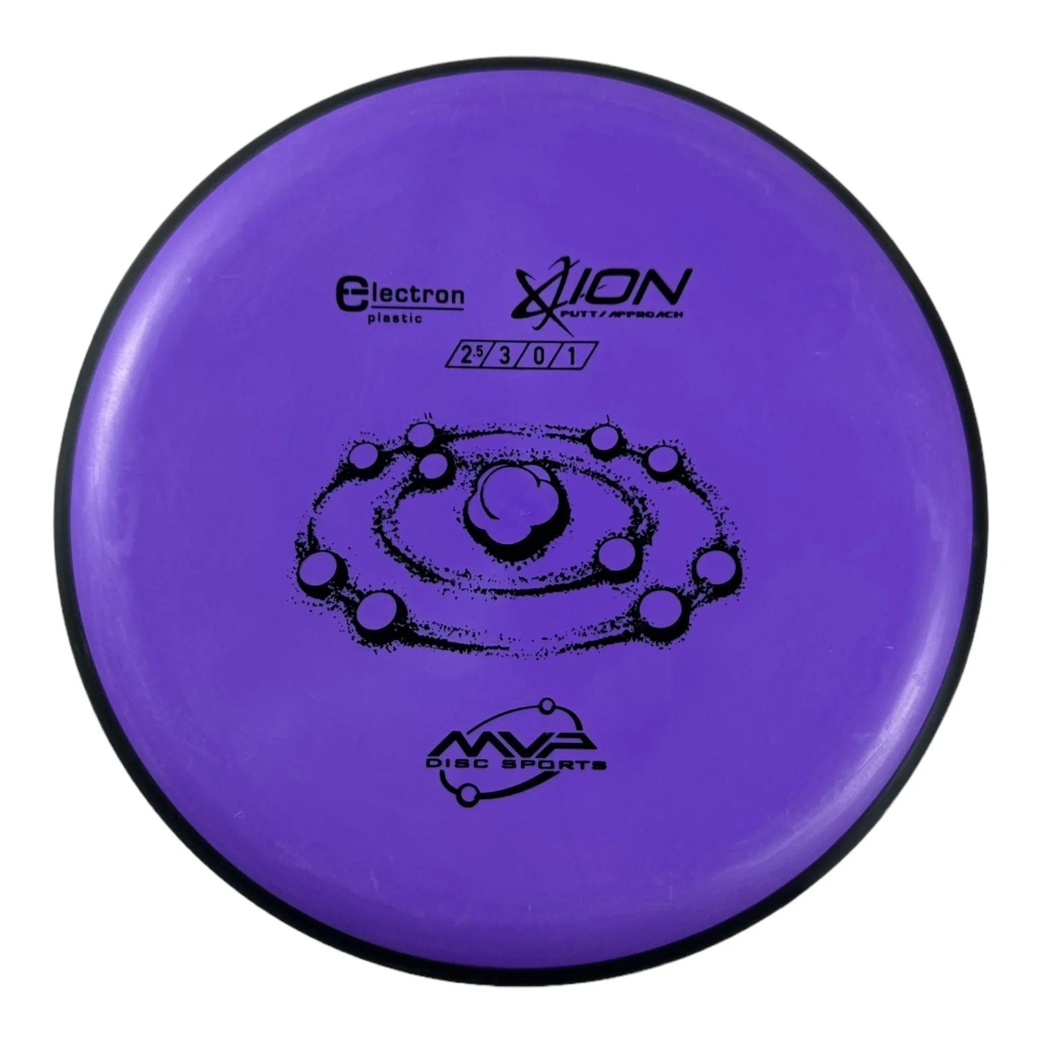 MVP Disc Sports Ion | Electron | Purple/Black 172g Disc Golf