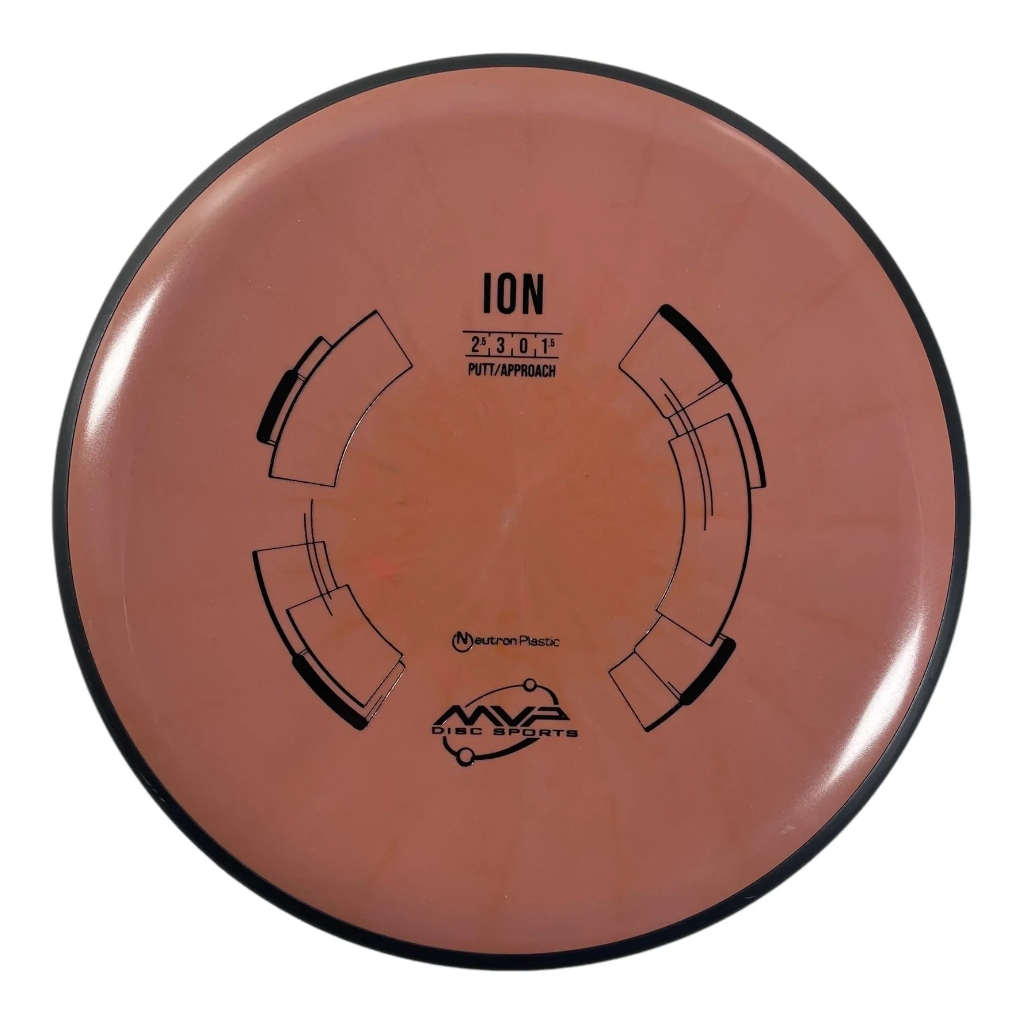 MVP Disc Sports Ion | Neutron | Pink/Black 174g Disc Golf