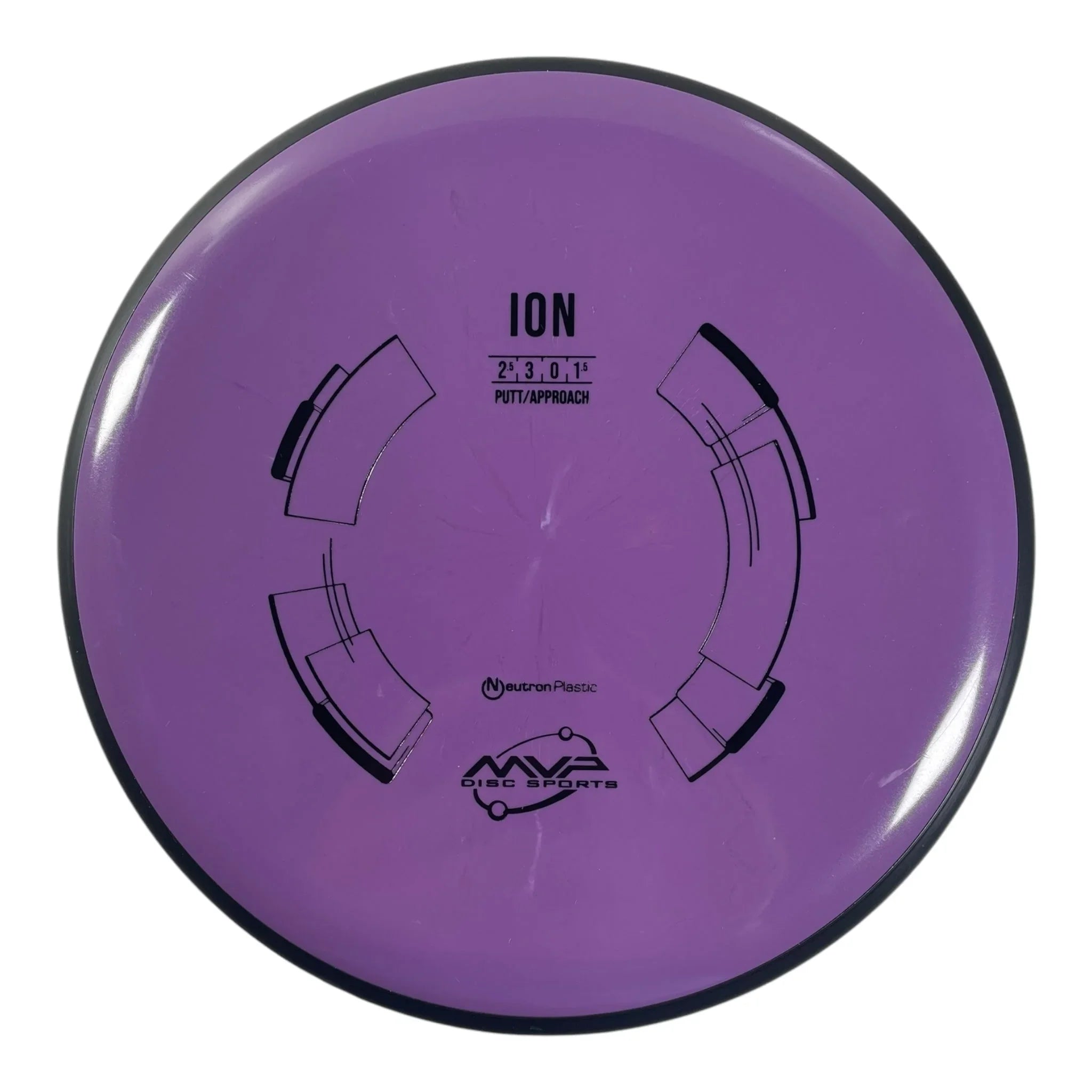 MVP Disc Sports Ion | Neutron | Purple/Black 169g Disc Golf