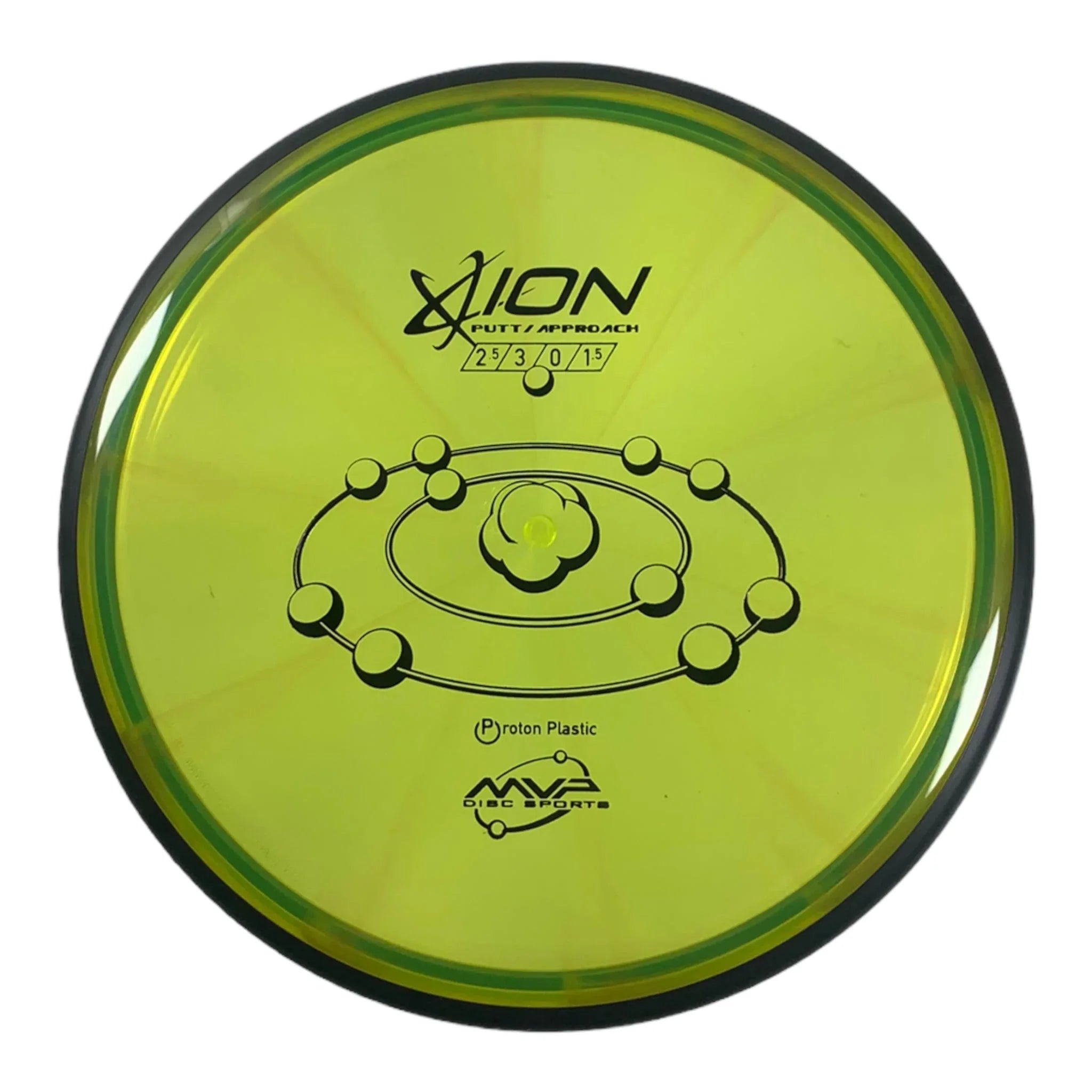 MVP Disc Sports Ion | Proton | Green/Black 168g Disc Golf