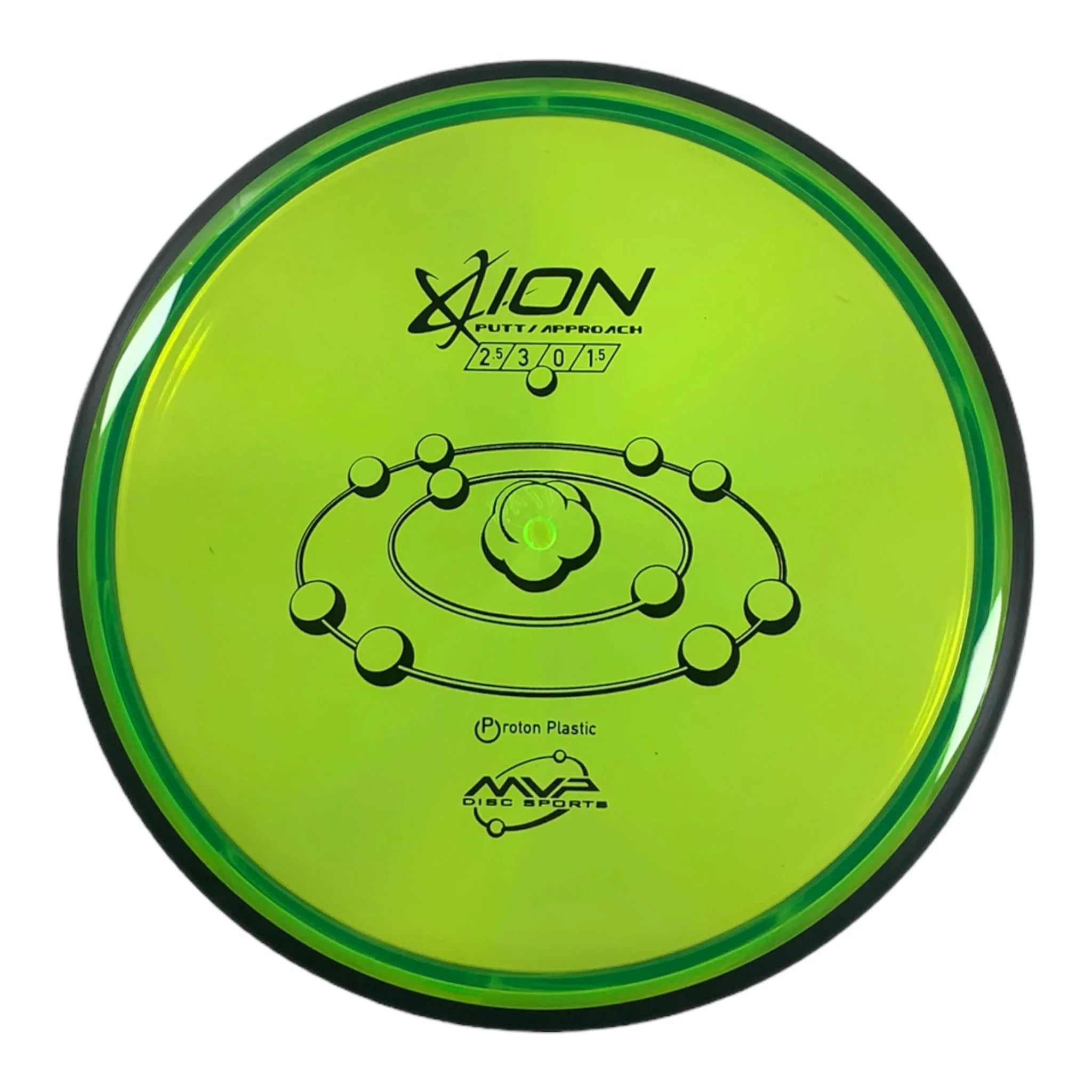 MVP Disc Sports Ion | Proton | Green/Black 174g Disc Golf