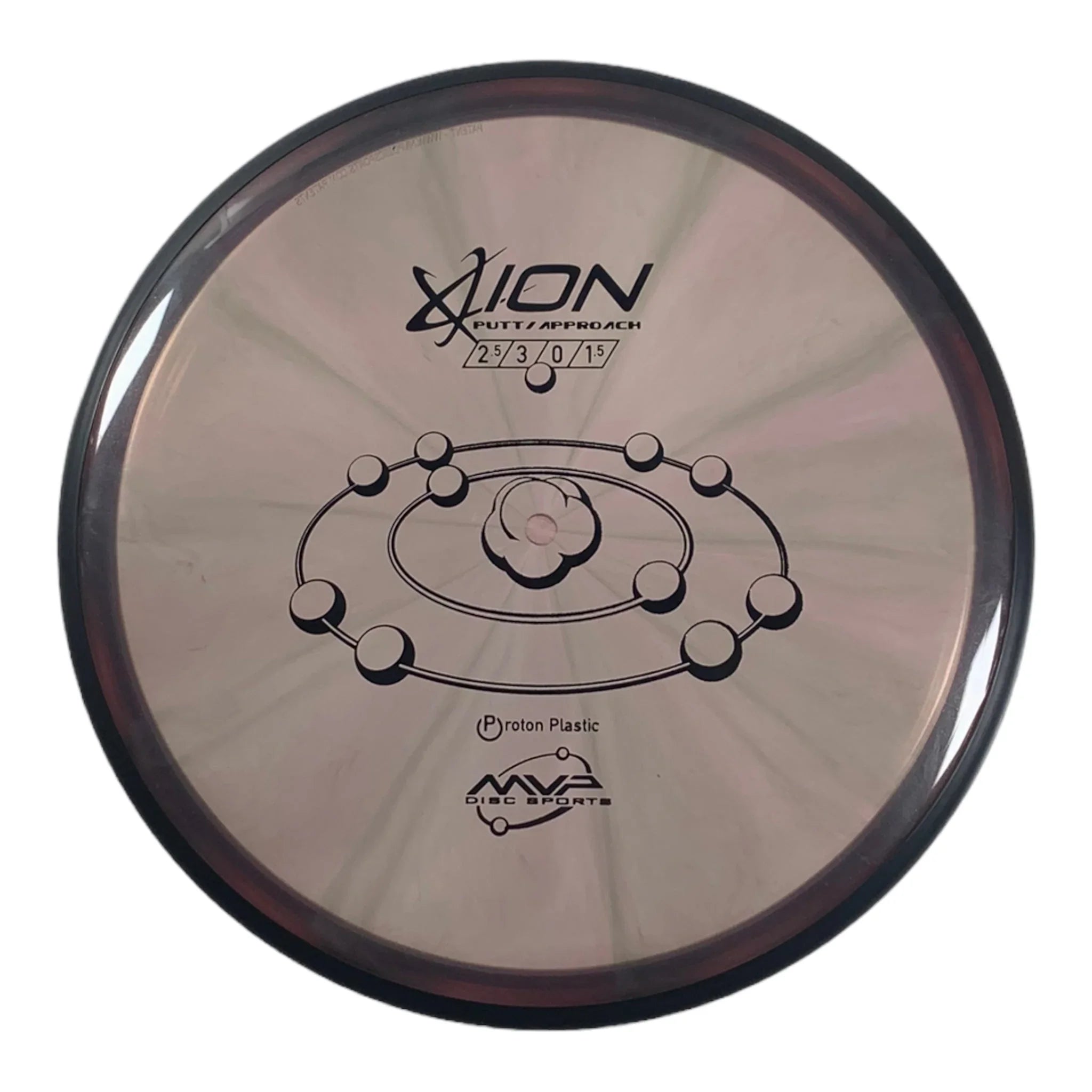 MVP Disc Sports Ion | Proton | Purple/Black 168g Disc Golf