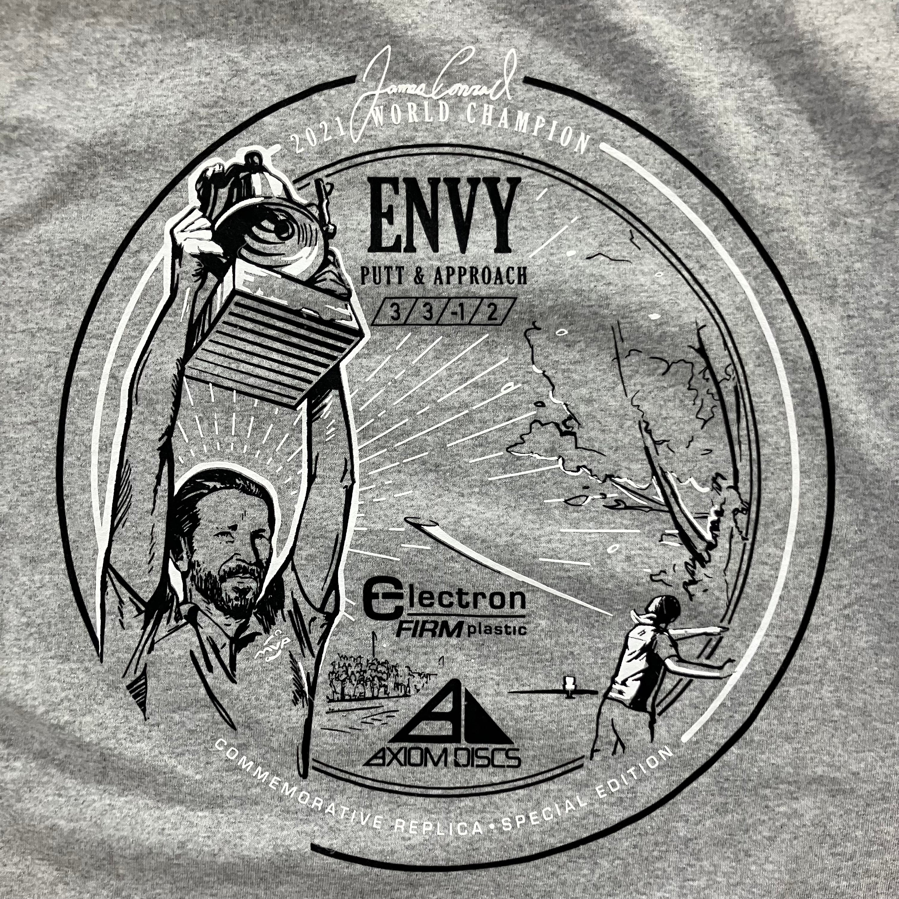 MVP Disc Sports James Conrad World Champ T-Shirt Disc Golf