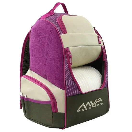 MVP Disc Sports Shuttle Backpack with Velcro Disc Golf