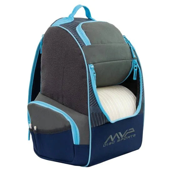 MVP Disc Sports Shuttle Backpack with Velcro Disc Golf