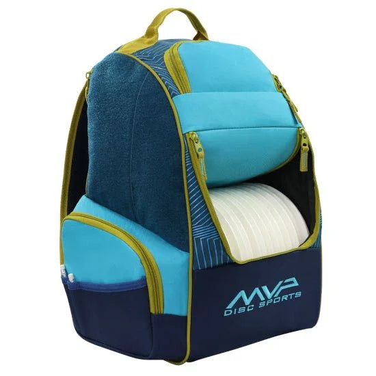 MVP Disc Sports Shuttle Backpack with Velcro Disc Golf