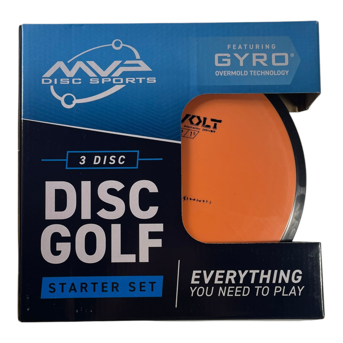 MVP Disc Sports MVP Electron Starter Set - Includes Volt, Matrix, and Atom Disc Golf