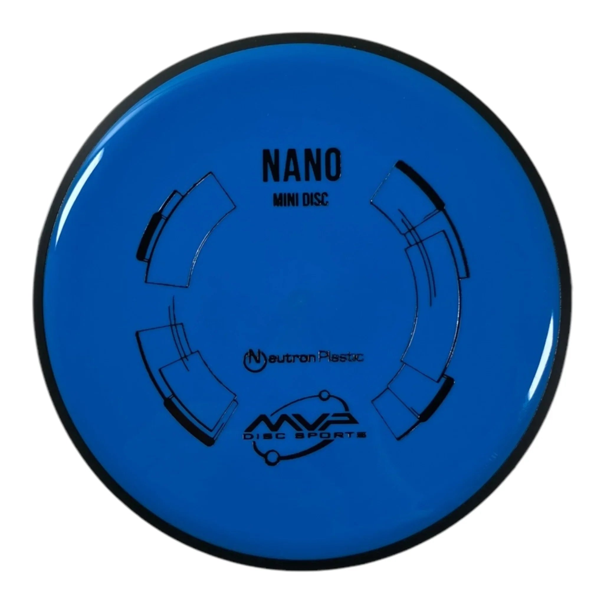 MVP Disc Sports MVP Nano Mini Marker Disc | Neutron | Blue Disc Golf
