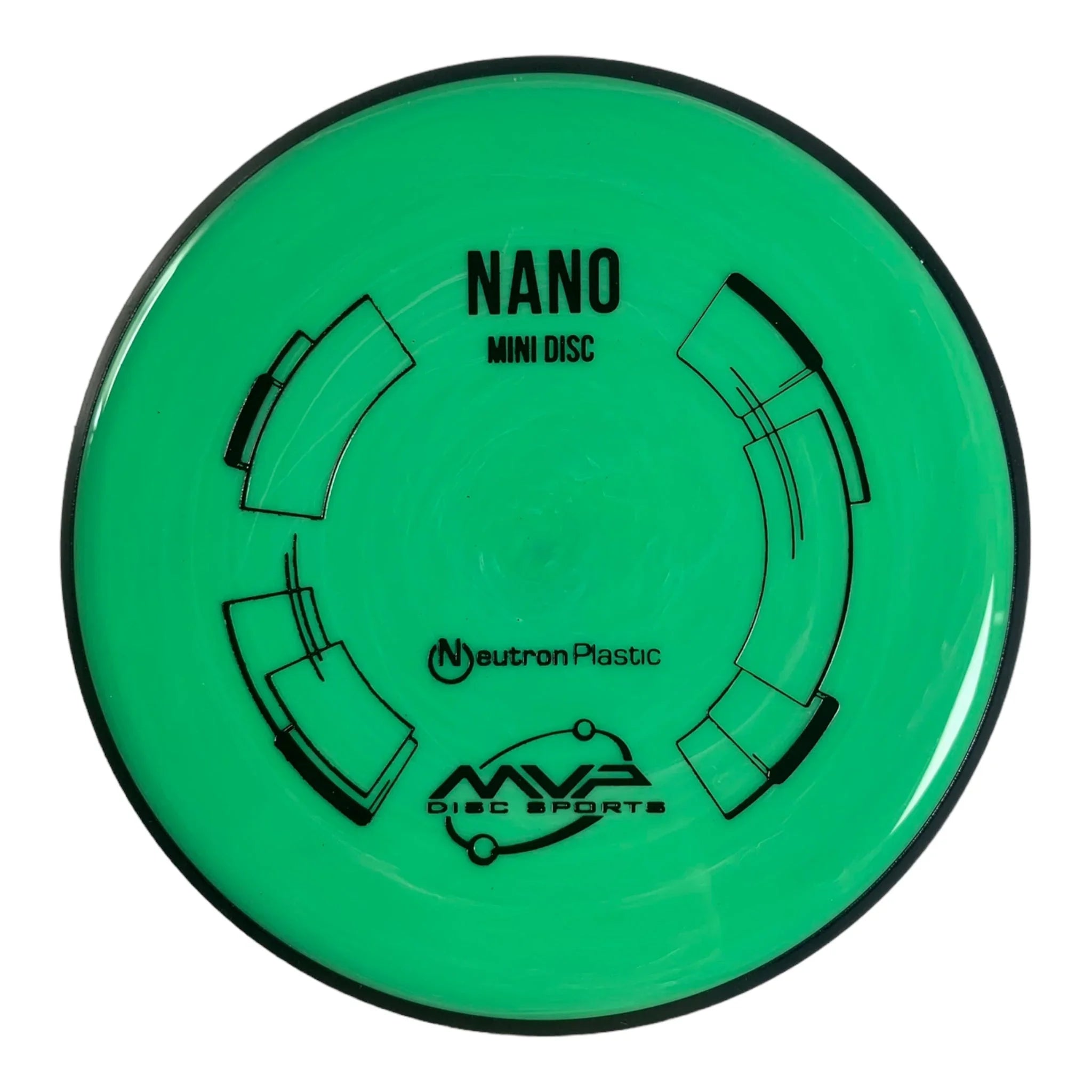 MVP Disc Sports MVP Nano Mini Marker Disc | Neutron | Green Disc Golf