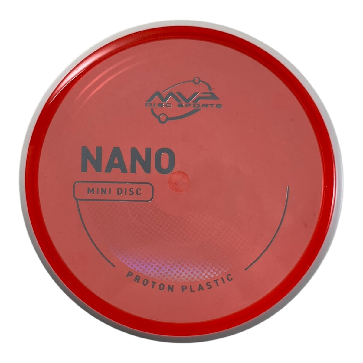 MVP Disc Sports MVP Nano Mini Marker Disc | Proton | Orange (Project Lab Coat) Disc Golf