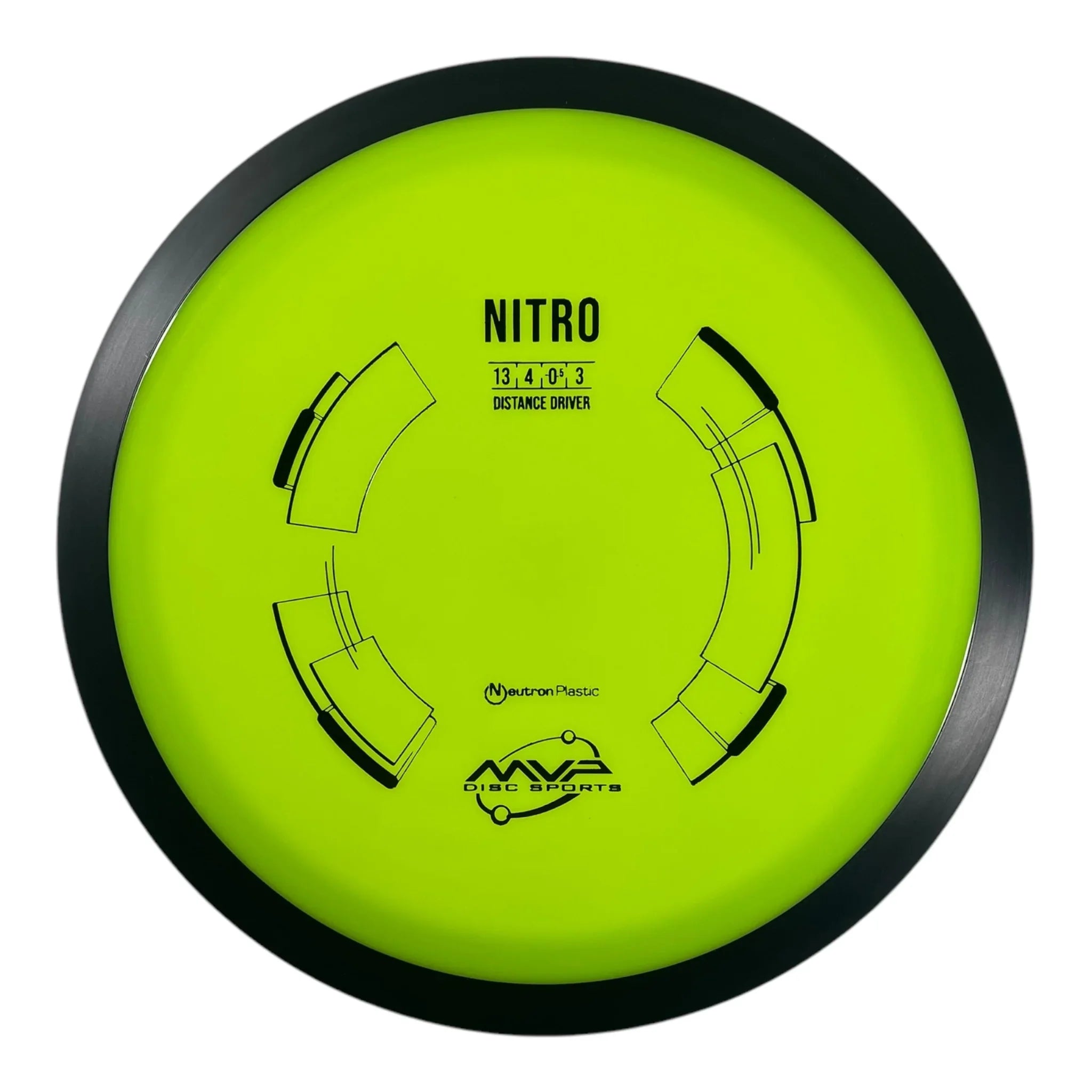 MVP Disc Sports Nitro | Neutron | Green/Black 166g Disc Golf