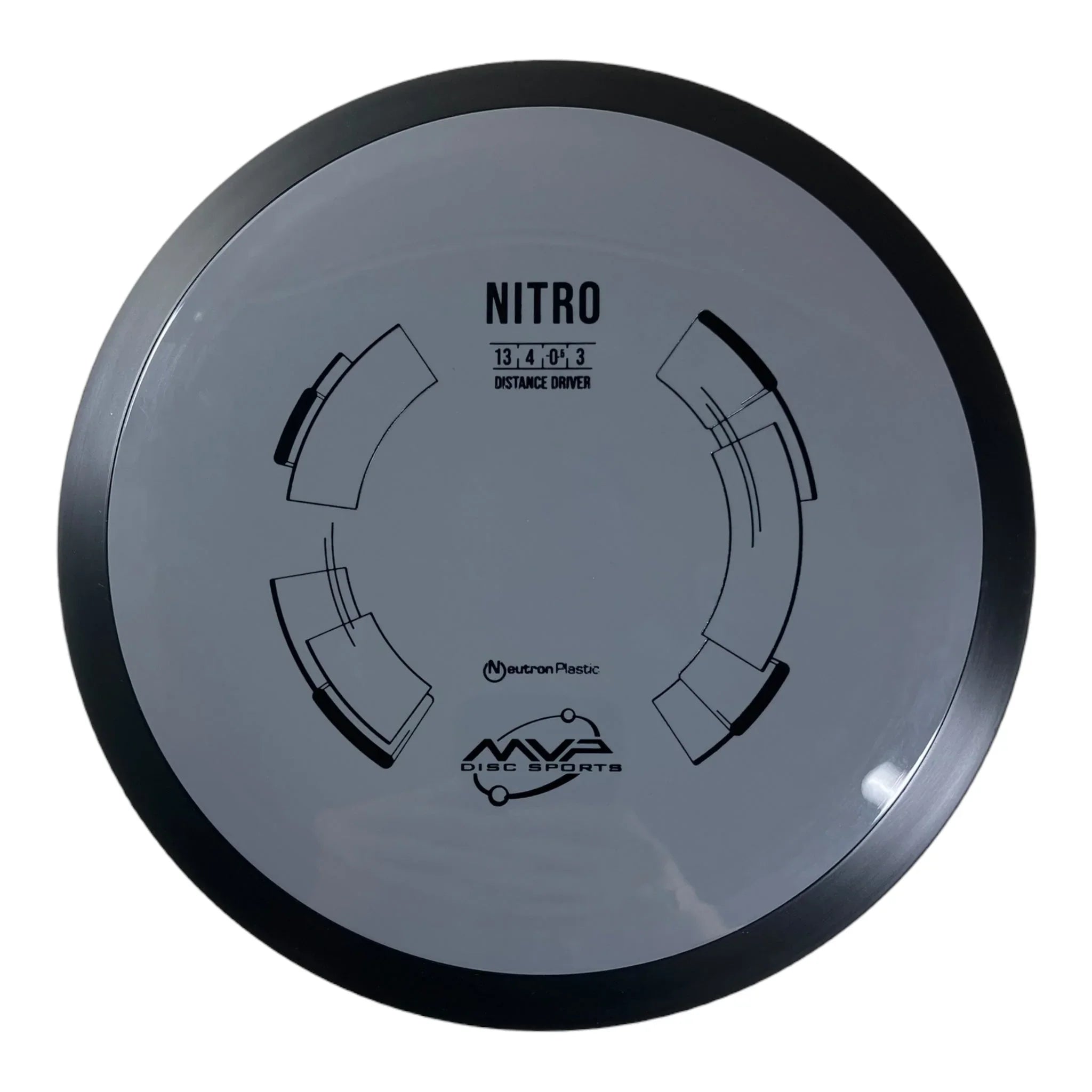 MVP Disc Sports Nitro | Neutron | Grey/Black 173g Disc Golf