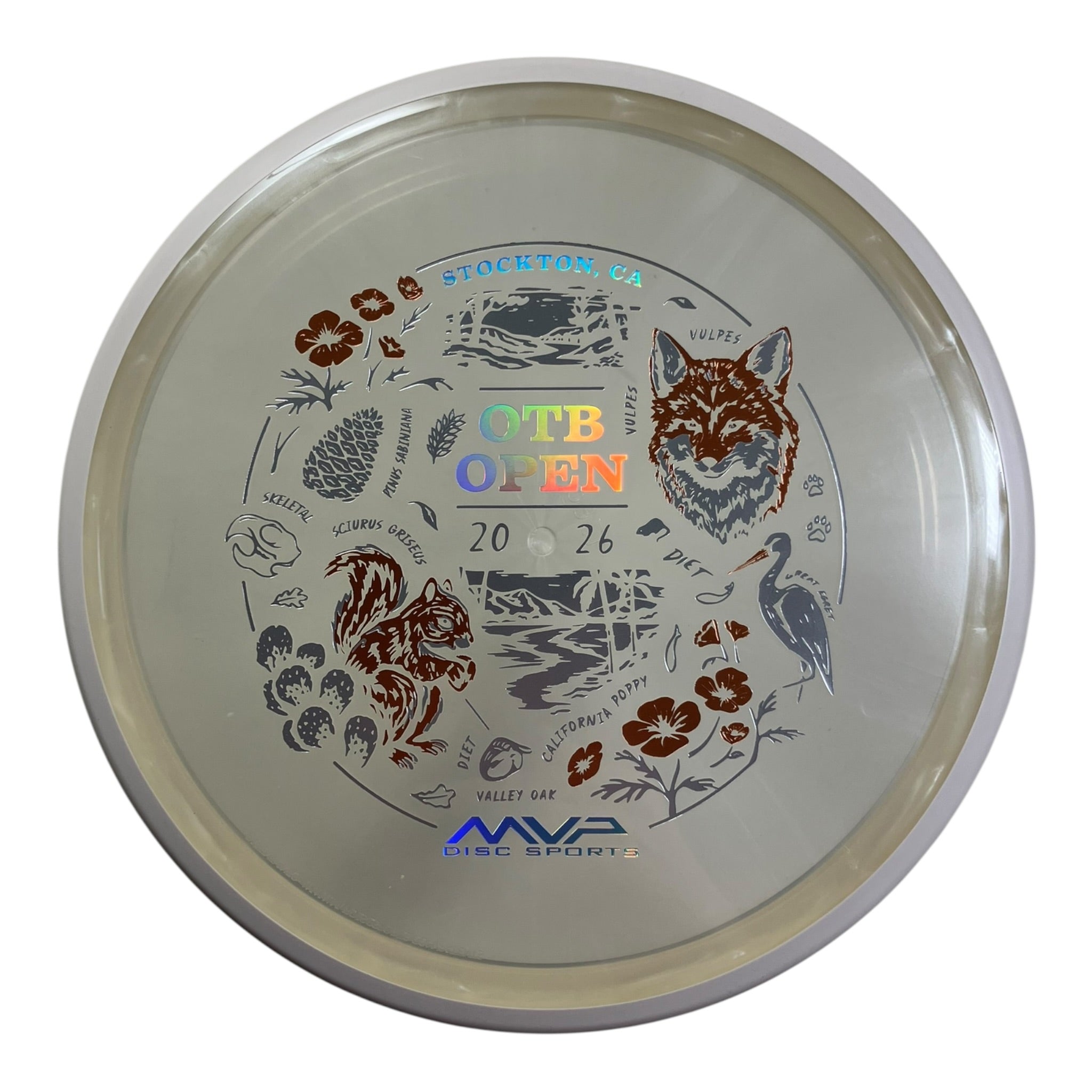 MVP Disc Sports Reactor | Proton | Clear/White 176g (OTB Open 2026) Disc Golf