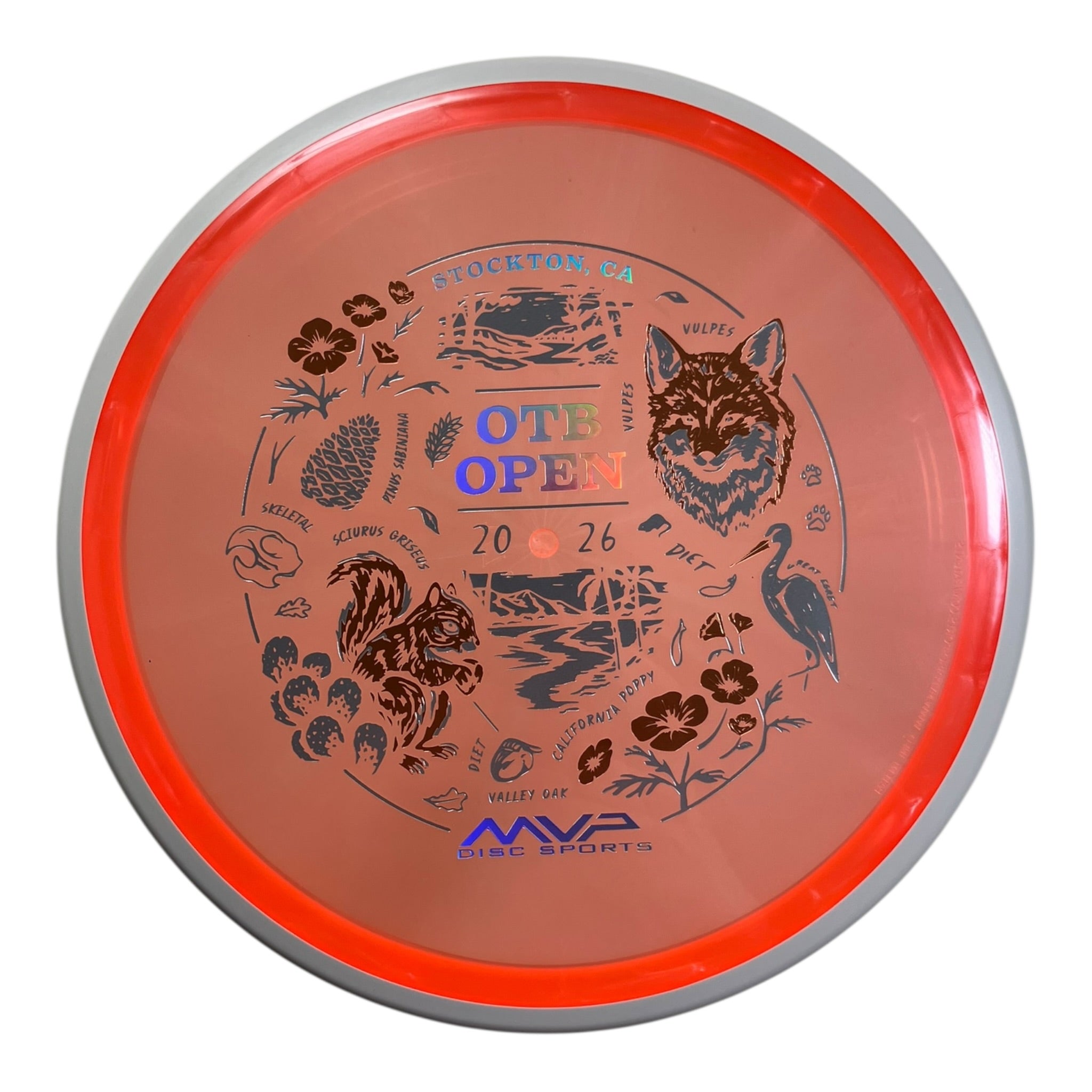 MVP Disc Sports Reactor | Proton | Orange/White 177g (OTB Open 2026) Disc Golf