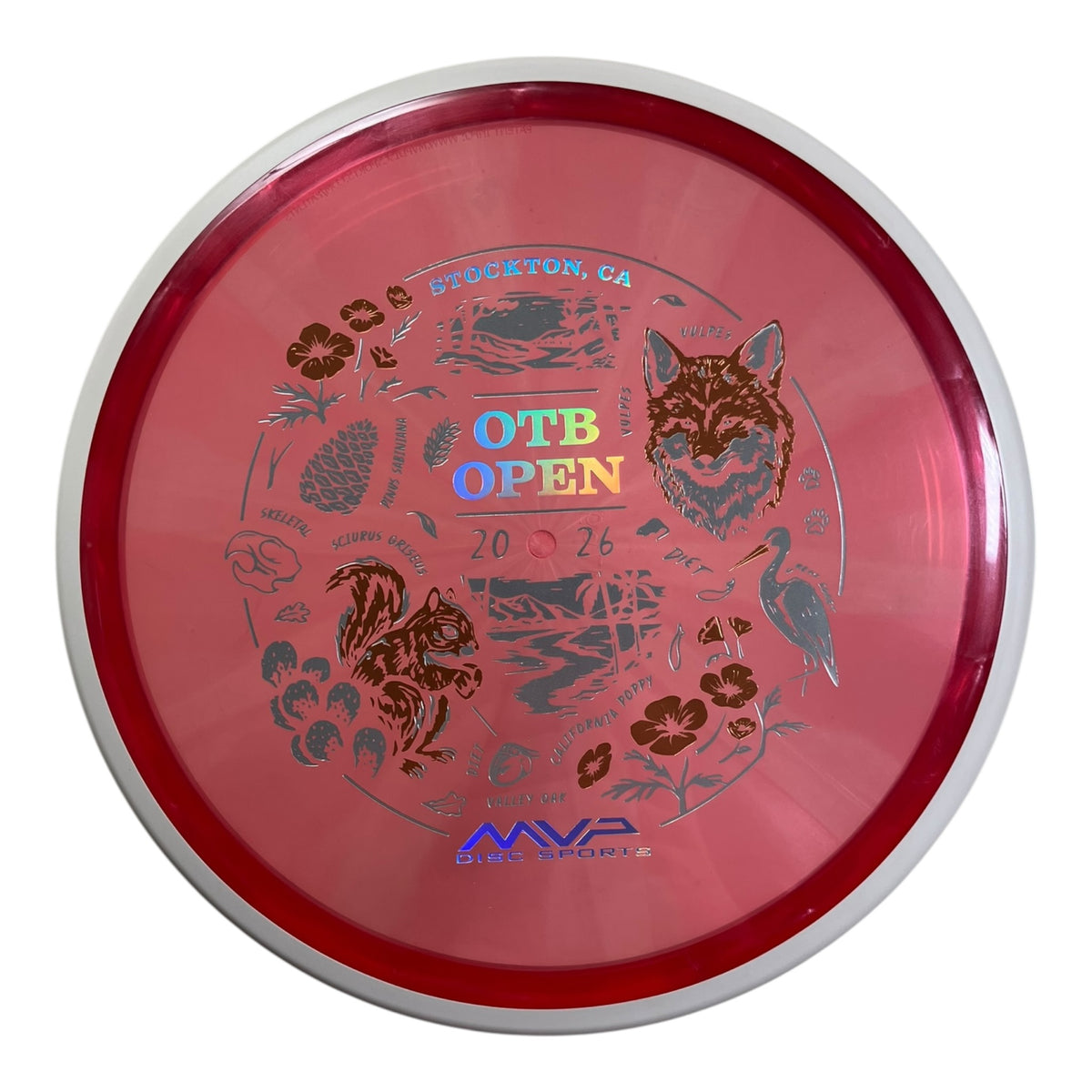 MVP Disc Sports Reactor | Proton | Red/White 176-177g (OTB Open 2026) Disc Golf