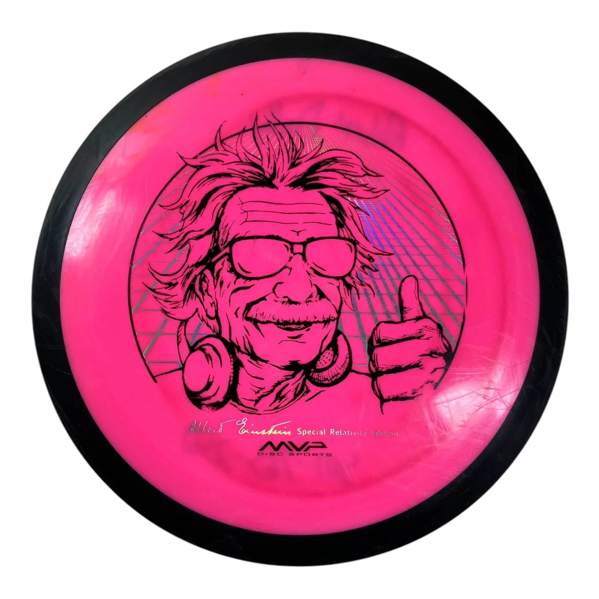 MVP Disc Sports Relativity - Used Fair | Neutron | Orange/Black 176g (Albert Einstein Patent Pending) Disc Golf
