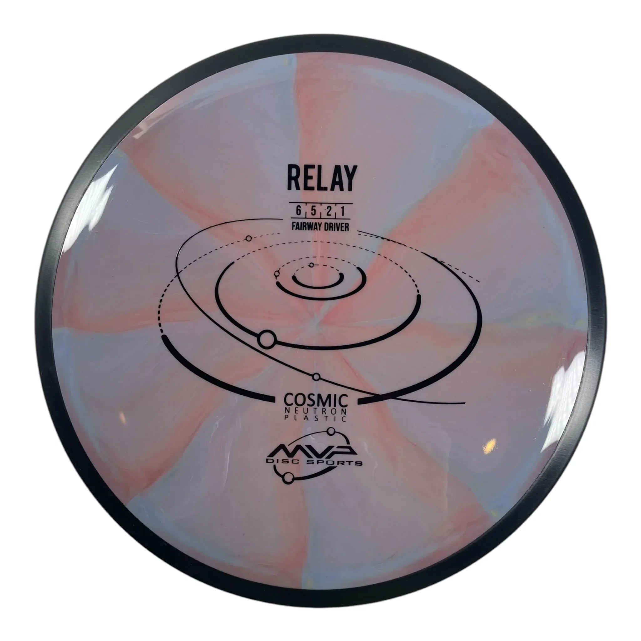 MVP Disc Sports Relay | Cosmic Neutron | Red/Black 174g Disc Golf