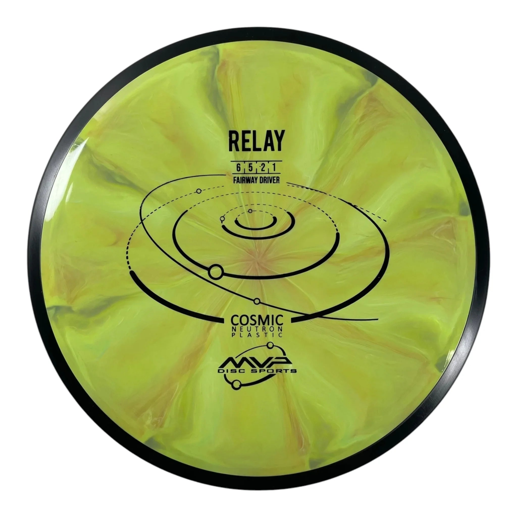 MVP Disc Sports Relay | Cosmic Neutron | Yellow/Orange 164g Disc Golf