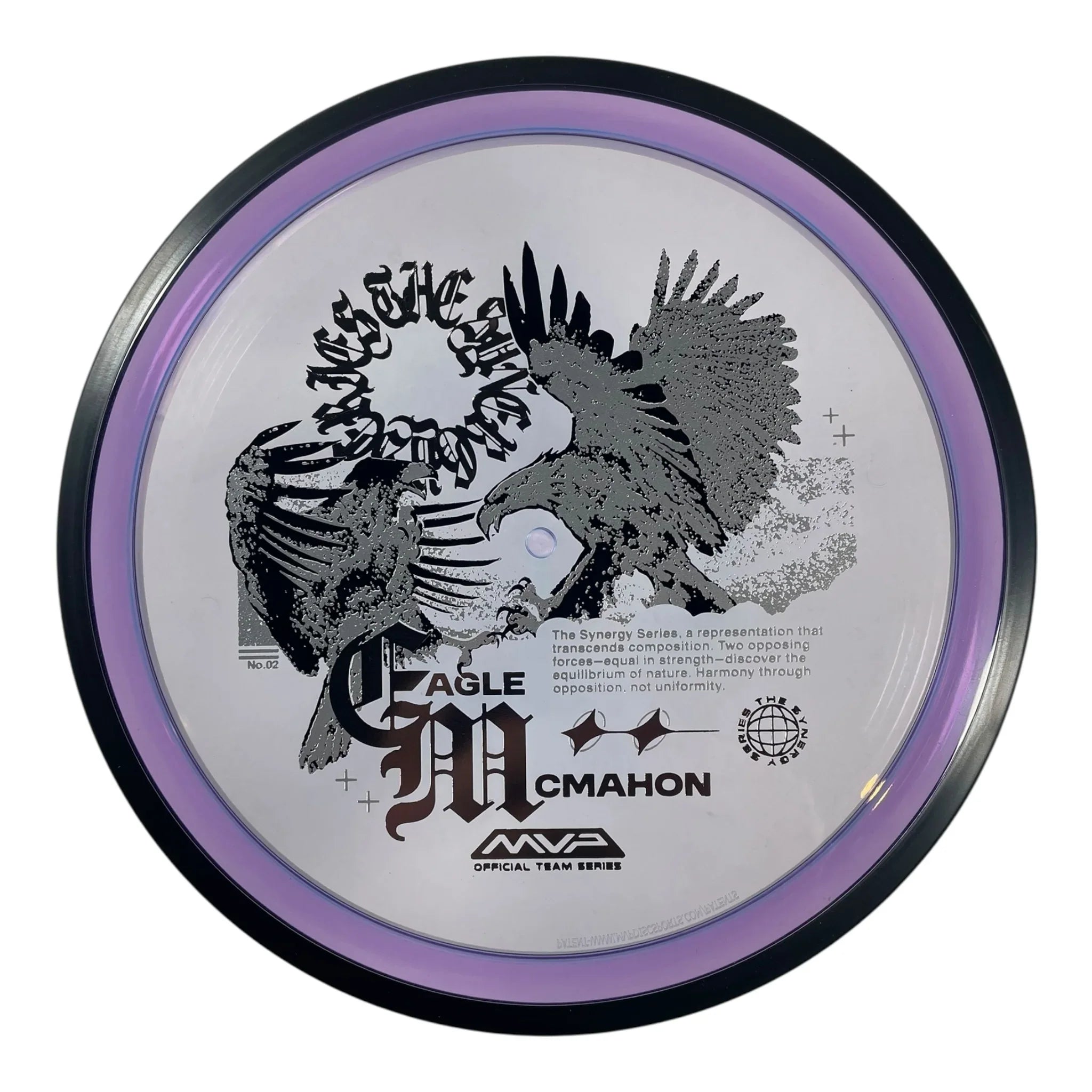 MVP Disc Sports Resistor | Proton | Purple/Silver/Black 174g (Eagle Mcmahon) Disc Golf