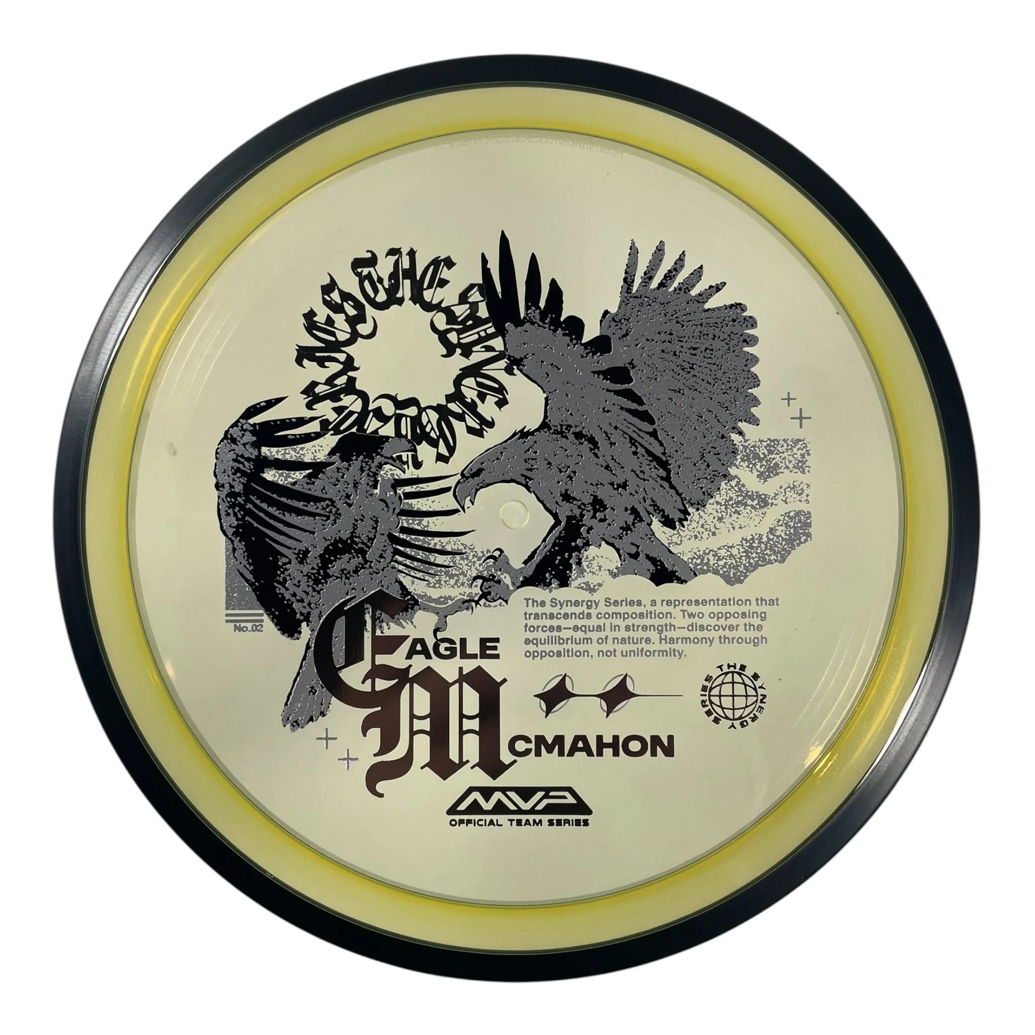 MVP Disc Sports Resistor | Proton | Yellow/Silver/Black 175g (Eagle Mcmahon) Disc Golf