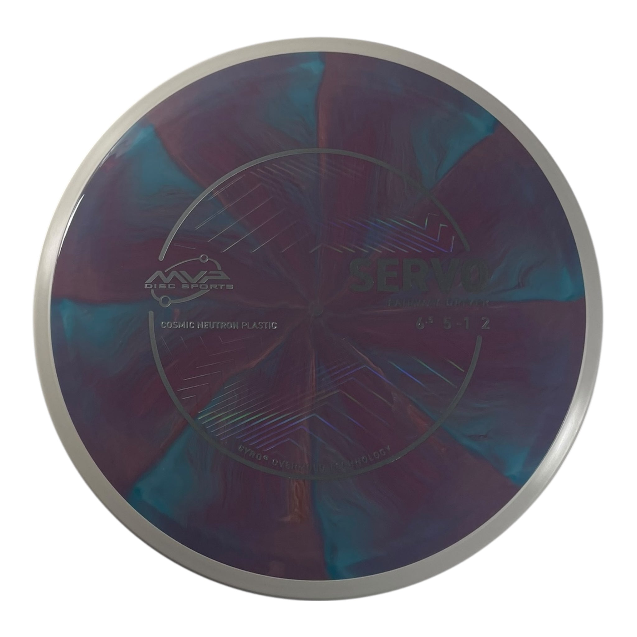 MVP Disc Sports Servo | Cosmic Neutron | Pink/White 175g (Project Lab Coat) Disc Golf
