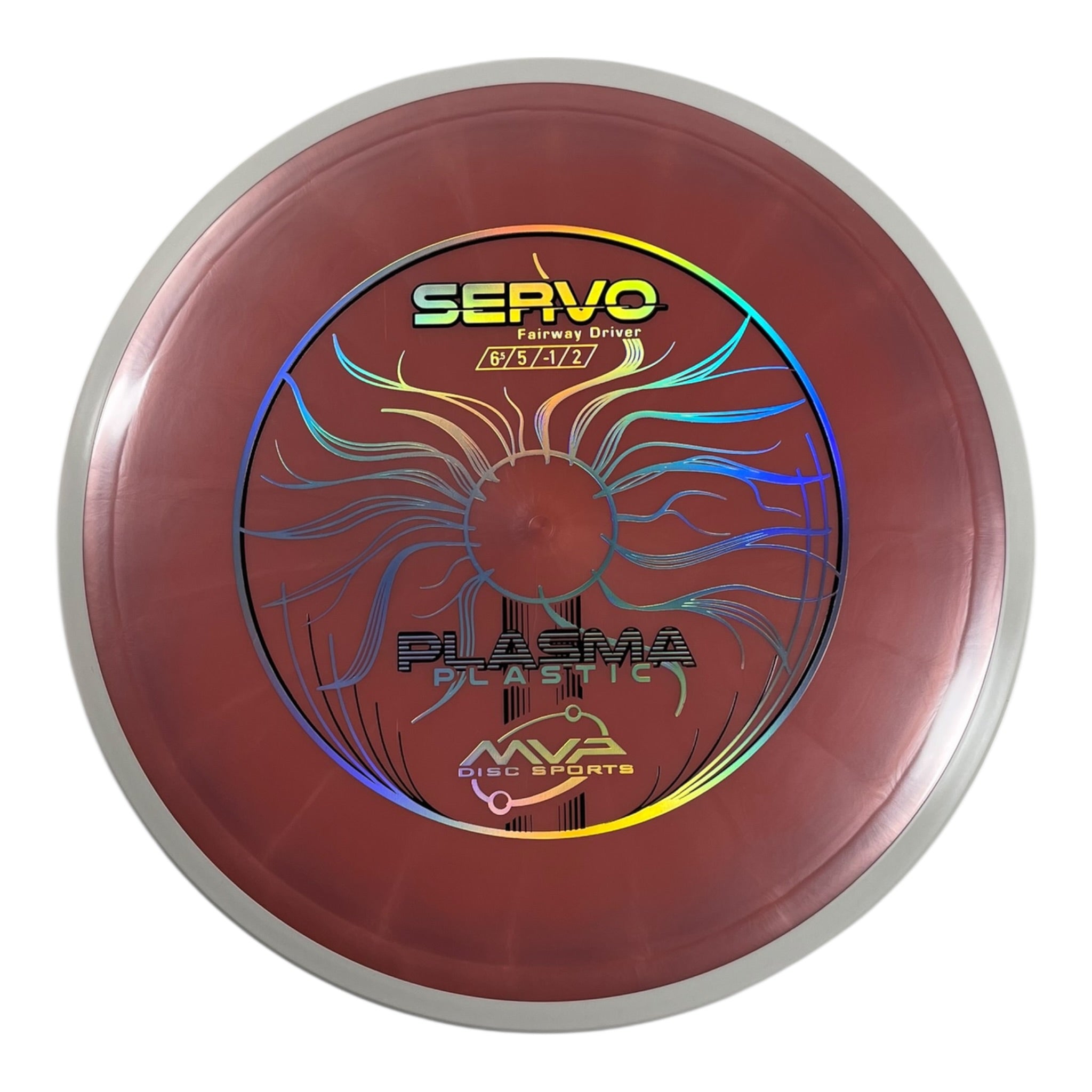 MVP Disc Sports Servo | Plasma | Pink/White 165g (Project Lab Coat) Disc Golf
