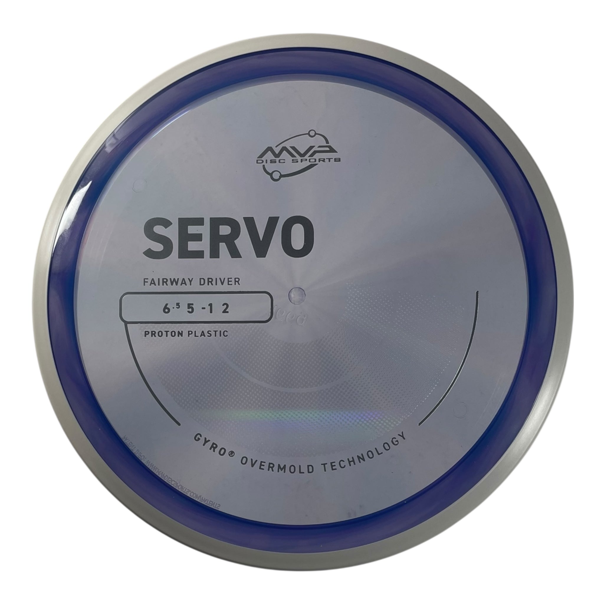 MVP Disc Sports Servo | Proton | Purple/White 166g (Project Lab Coat) Disc Golf