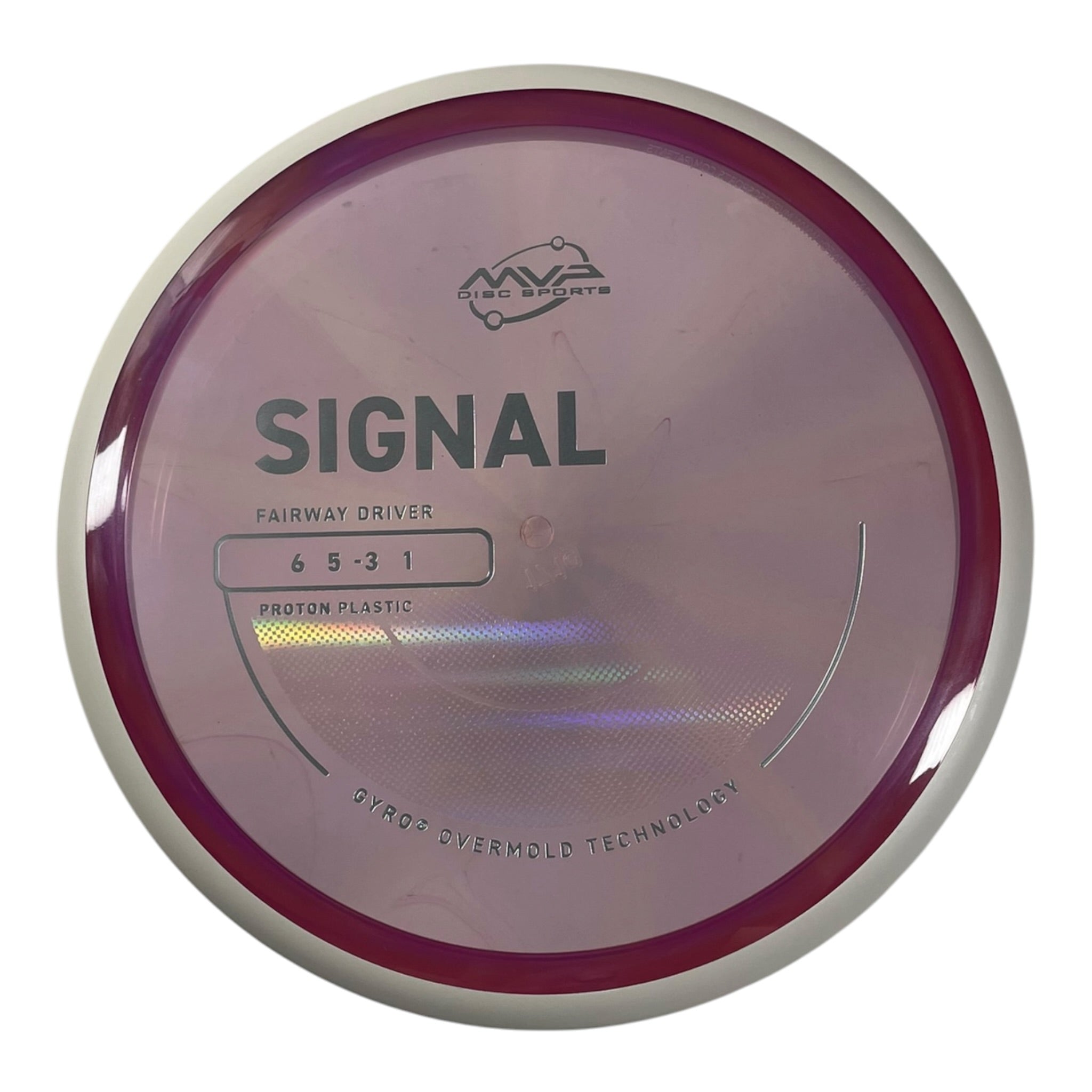 MVP Disc Sports Signal | Proton | Pink/White 171g (Project Lab Coat) Disc Golf