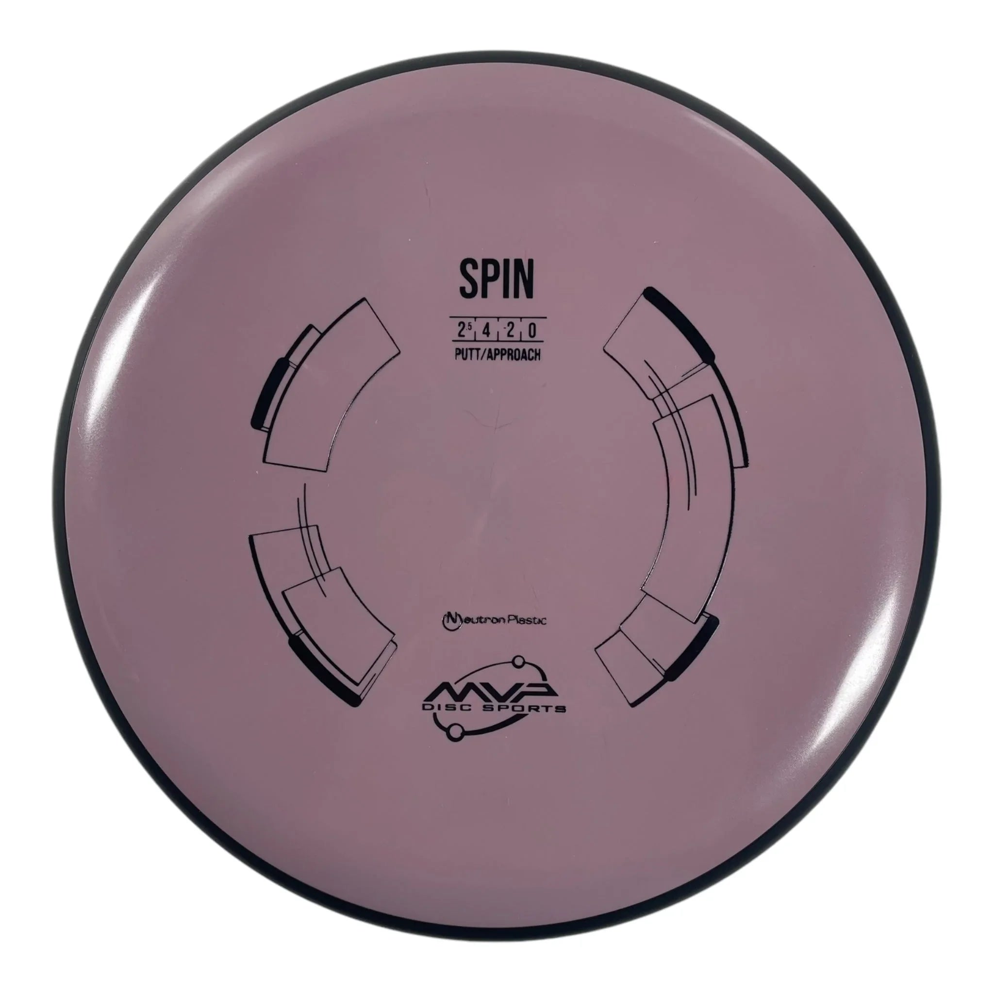 MVP Disc Sports Spin | Neutron | Pink/Black 165g Disc Golf