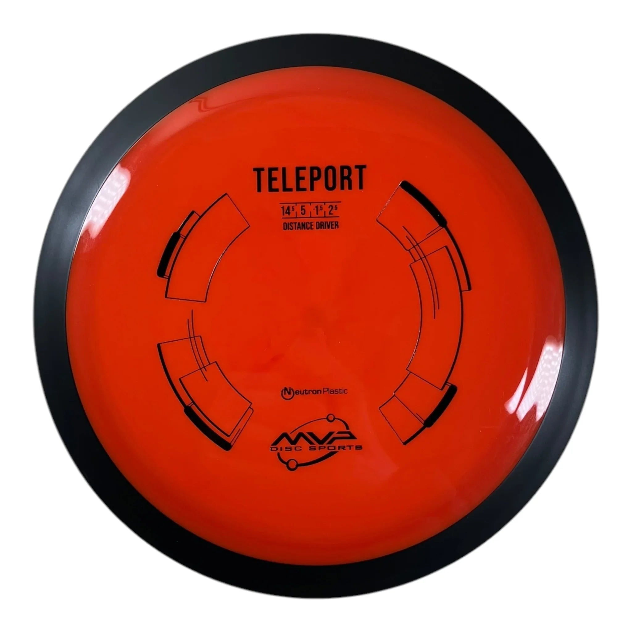 MVP Disc Sports Teleport | Neutron | Orange/Black 174g Disc Golf